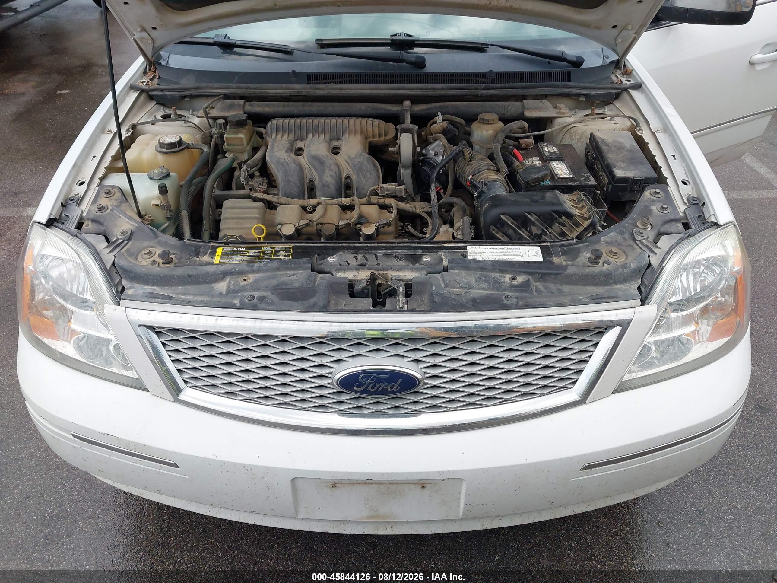 2006 Ford Five Hundred Limited Белый vin: 1FAHP281X6G100636