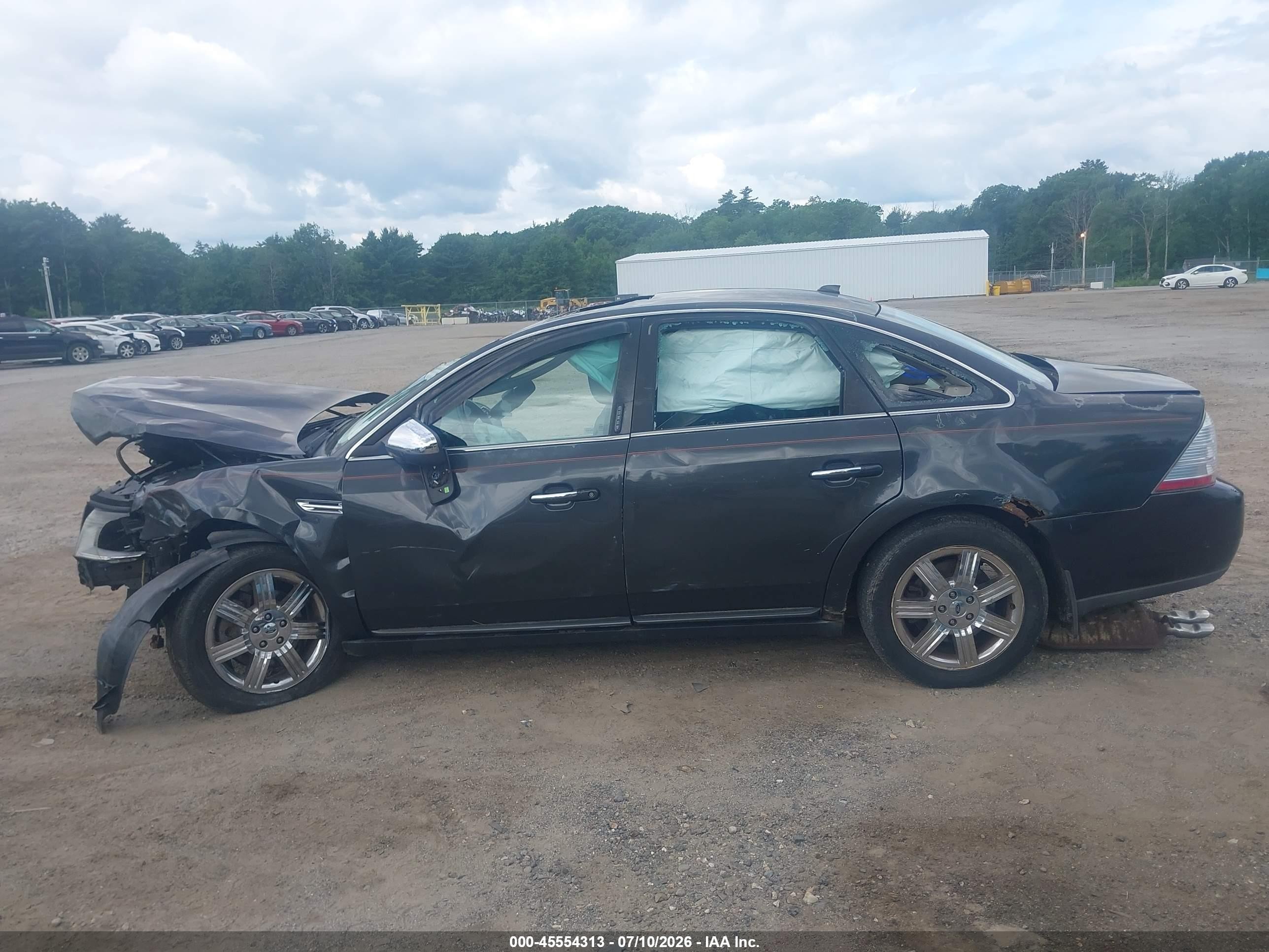 2008 Ford Taurus Limited Gray vin: 1FAHP28W18G130316