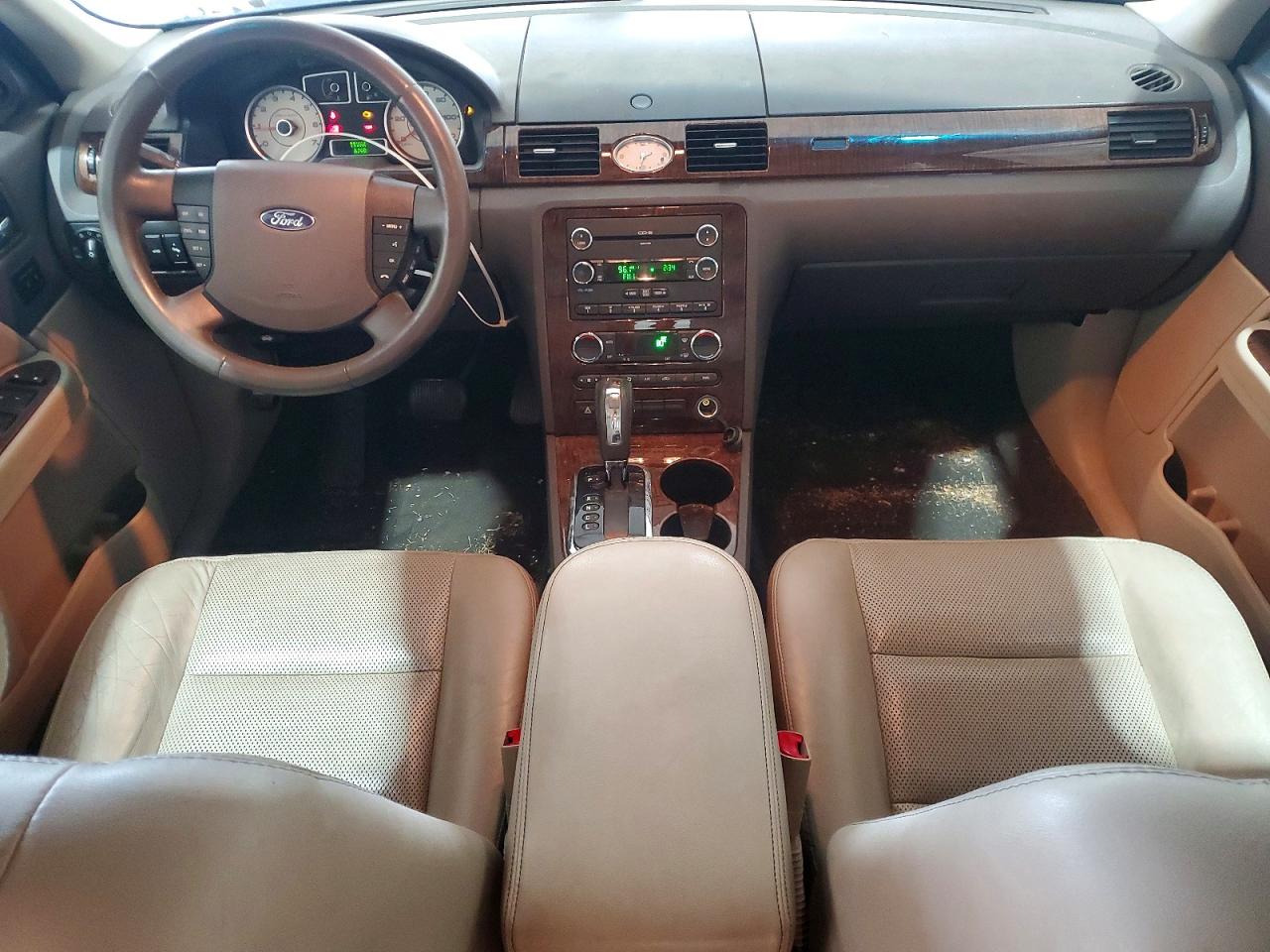 2009 Ford Taurus Limited White vin: 1FAHP28W19G107328