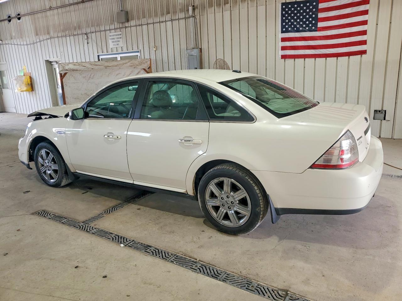 2009 Ford Taurus Limited White vin: 1FAHP28W19G107328