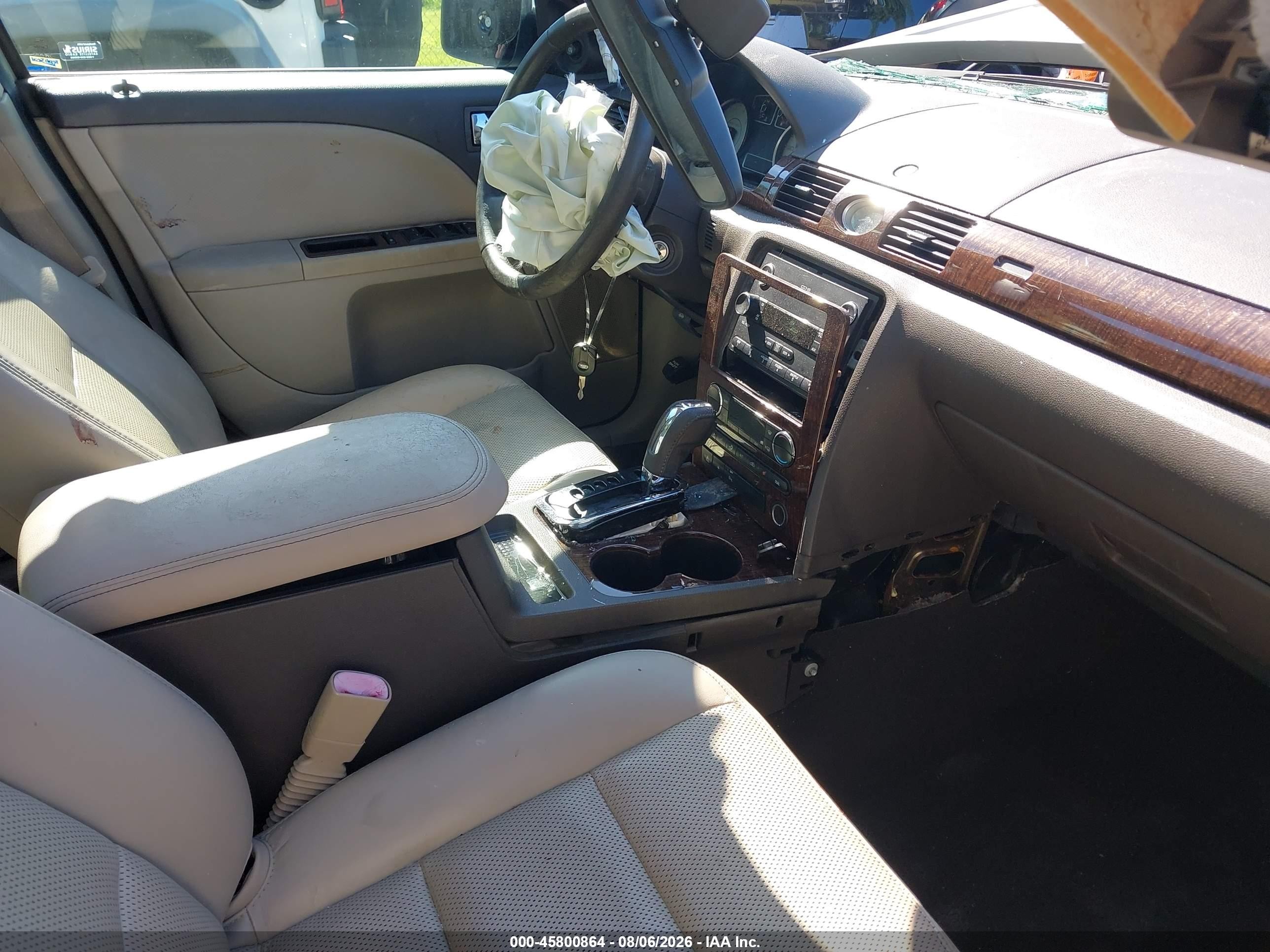 2008 Ford Taurus Limited Cream vin: 1FAHP28W28G135394