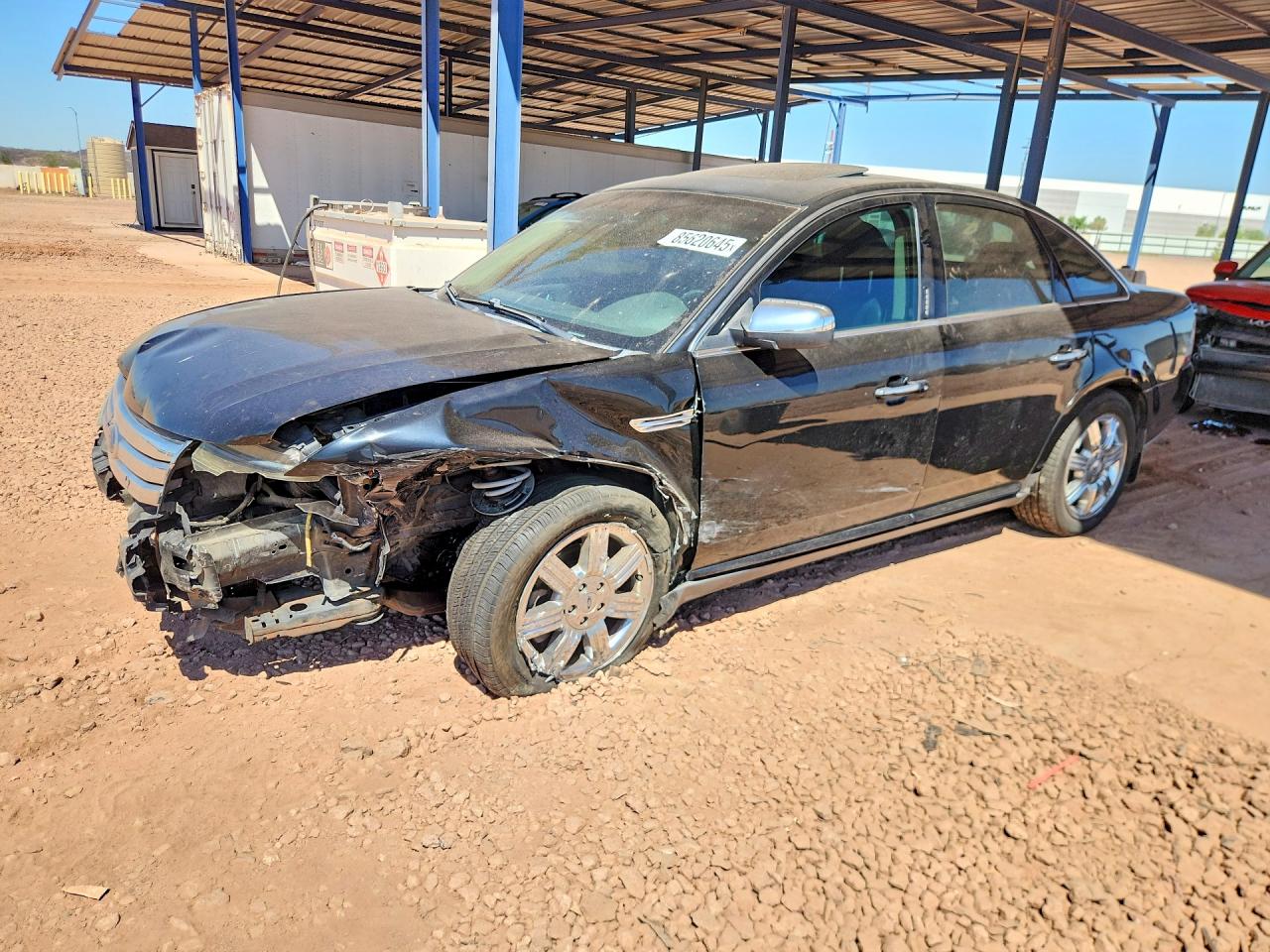 2008 Ford Taurus Limited Black vin: 1FAHP28W38G122007