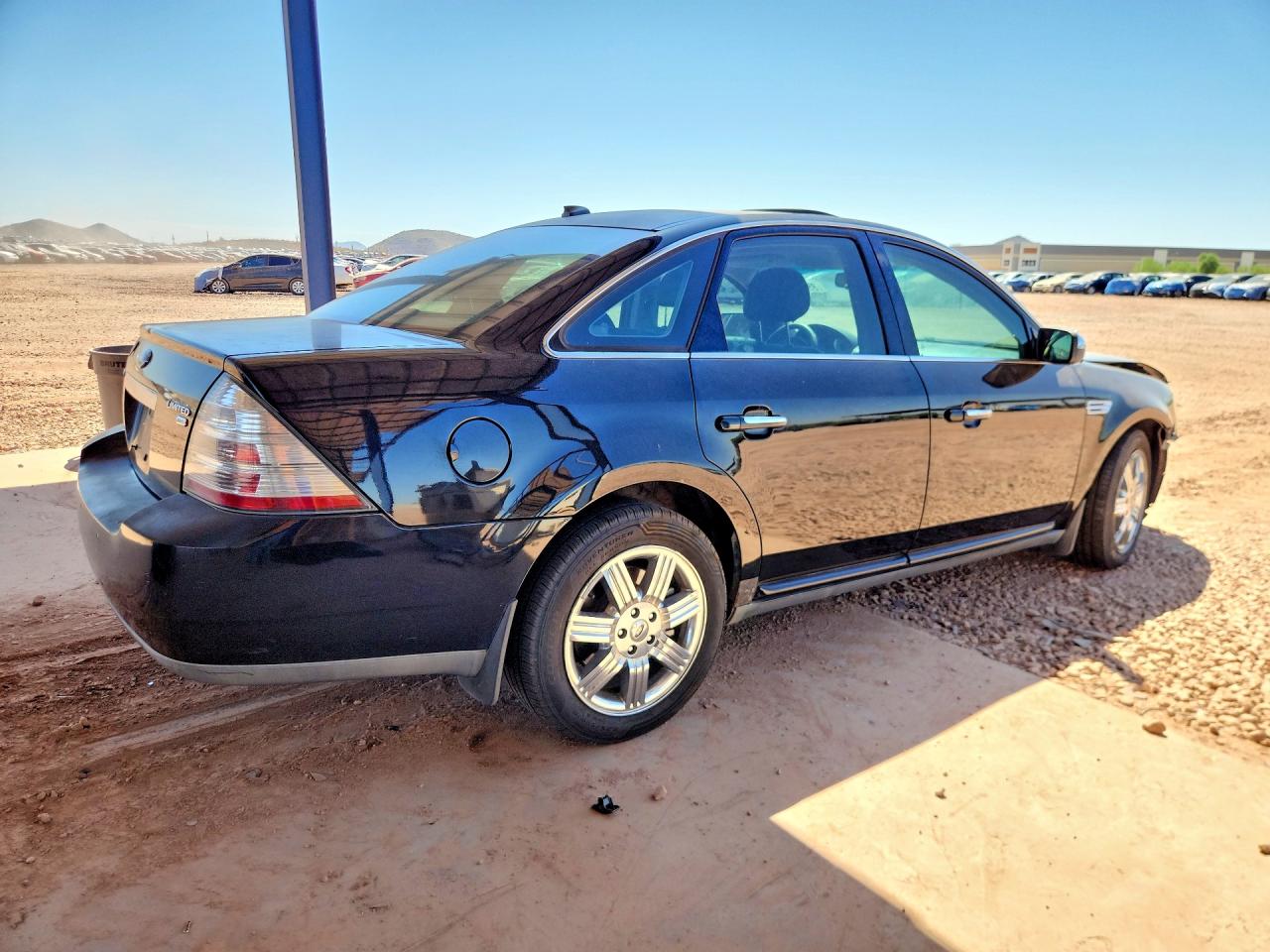 2008 Ford Taurus Limited Black vin: 1FAHP28W38G122007