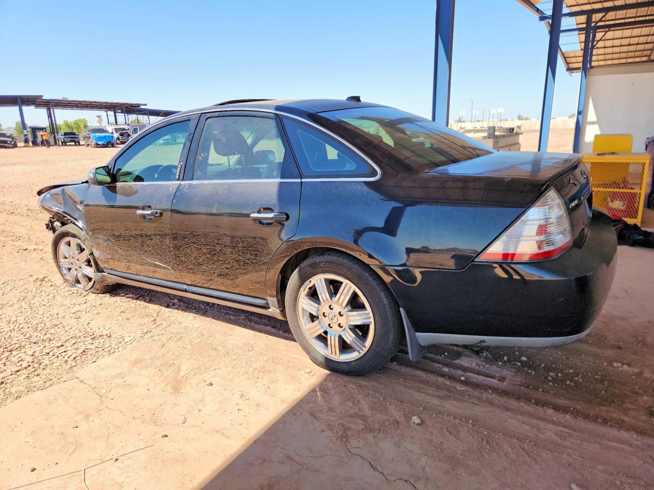 2008 Ford Taurus Limited Black vin: 1FAHP28W38G122007