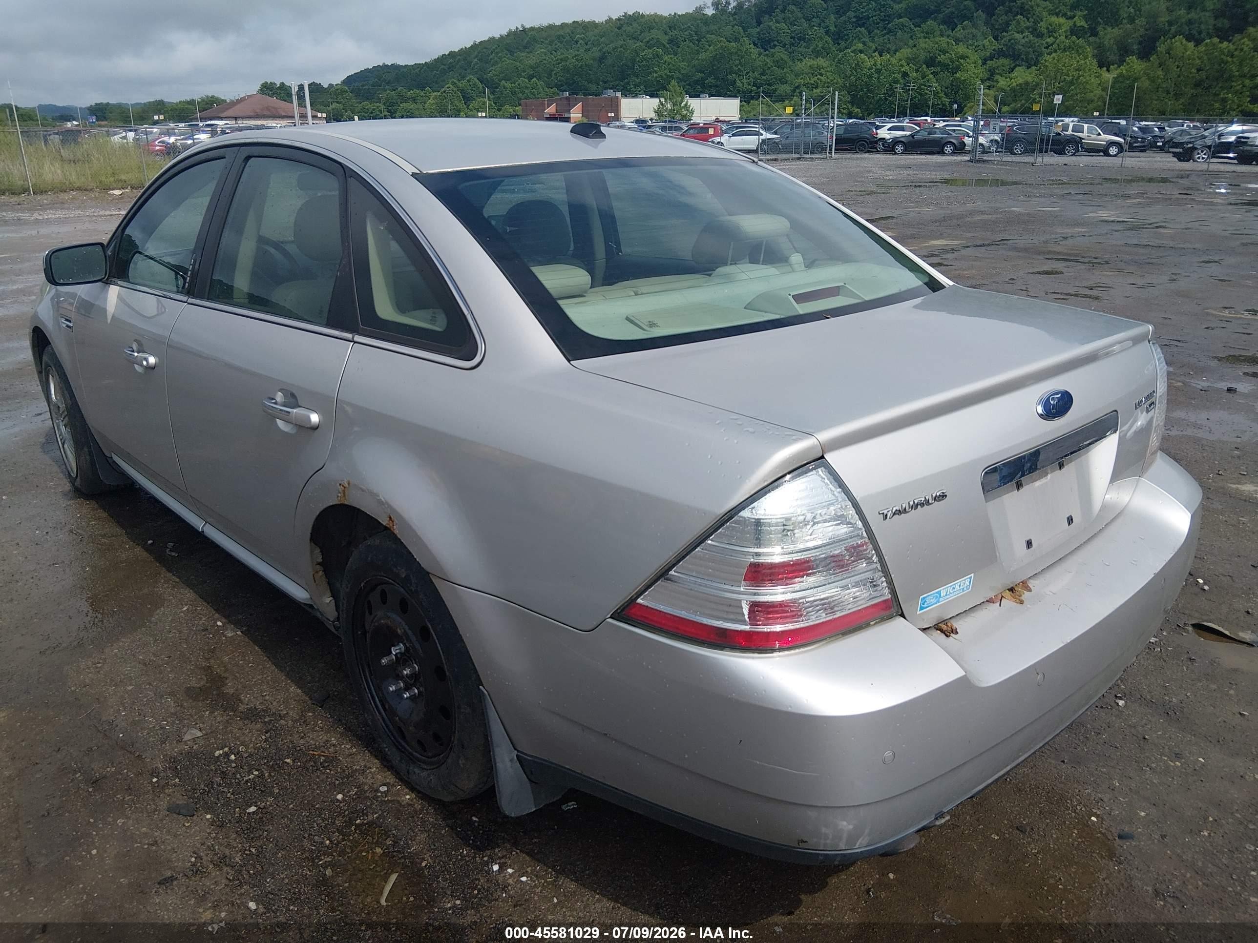 2008 Ford Taurus Limited Silver vin: 1FAHP28W48G111775
