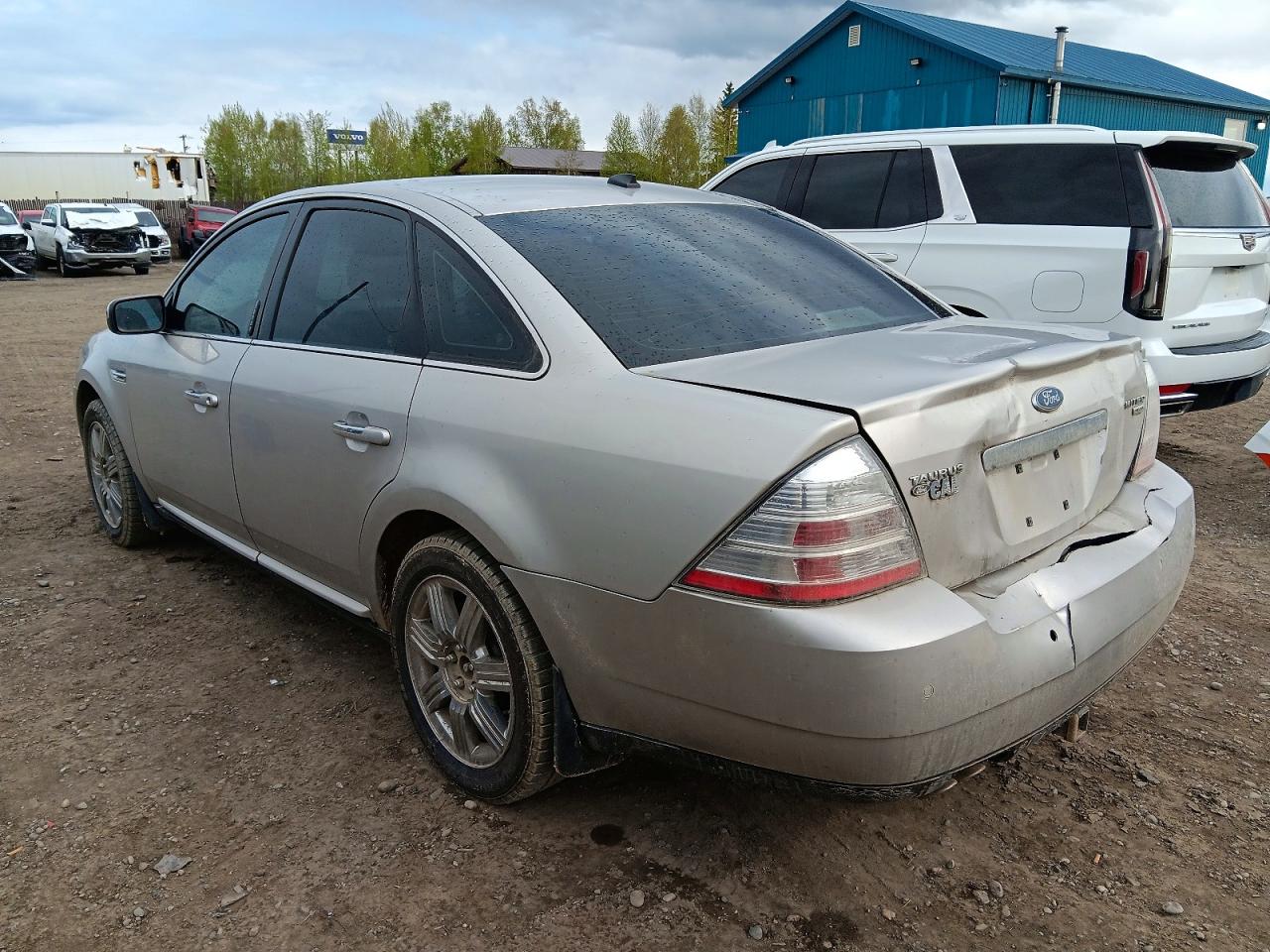 2008 Ford Taurus Limited Silver vin: 1FAHP28W78G126237