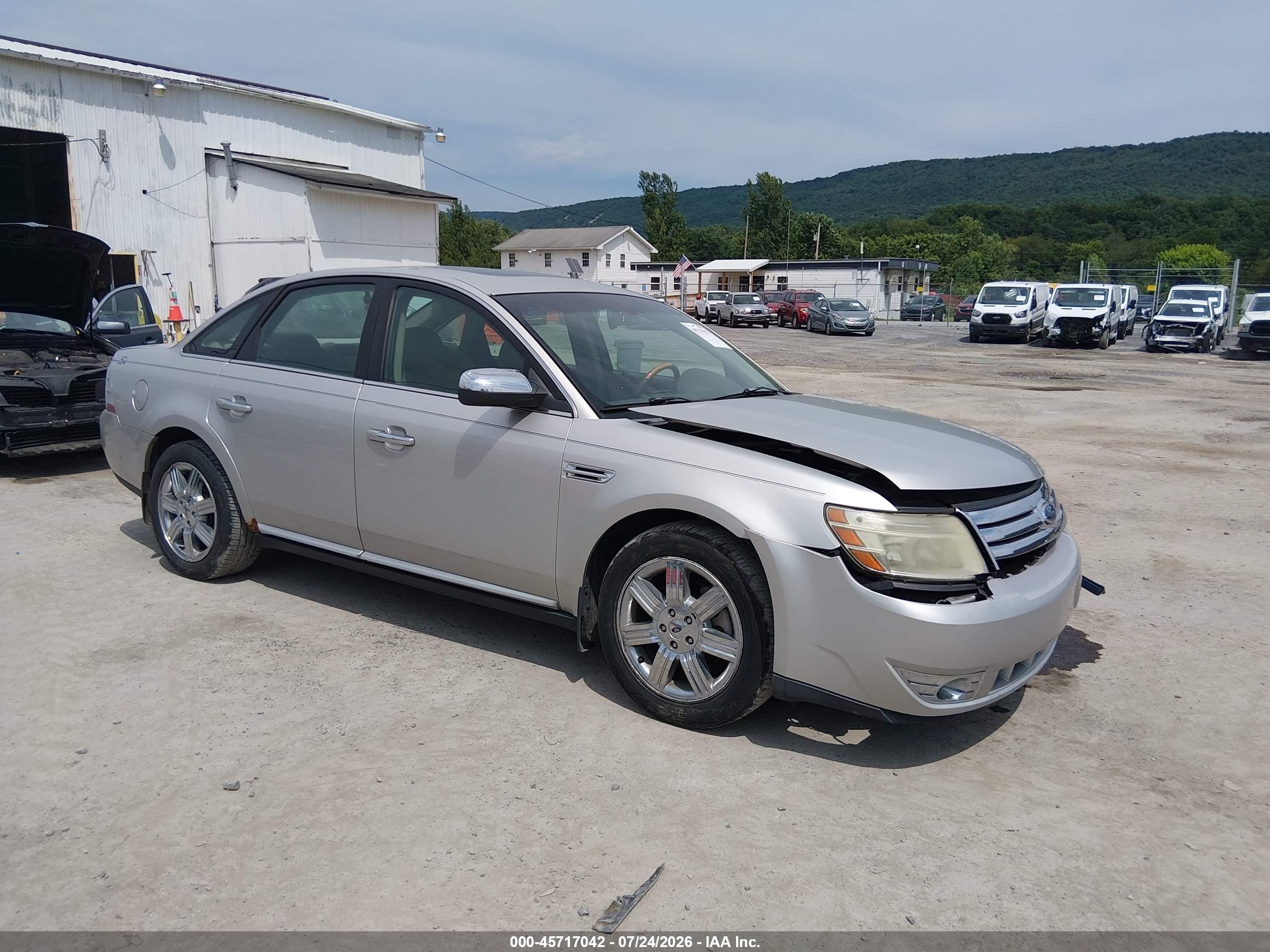 2008 Ford Taurus Limited Silver vin: 1FAHP28W78G164468