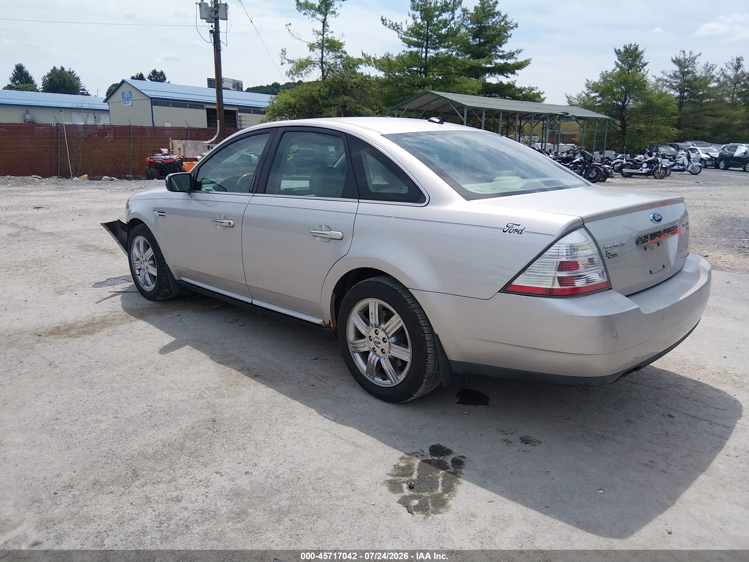 2008 Ford Taurus Limited Серебряный vin: 1FAHP28W78G164468