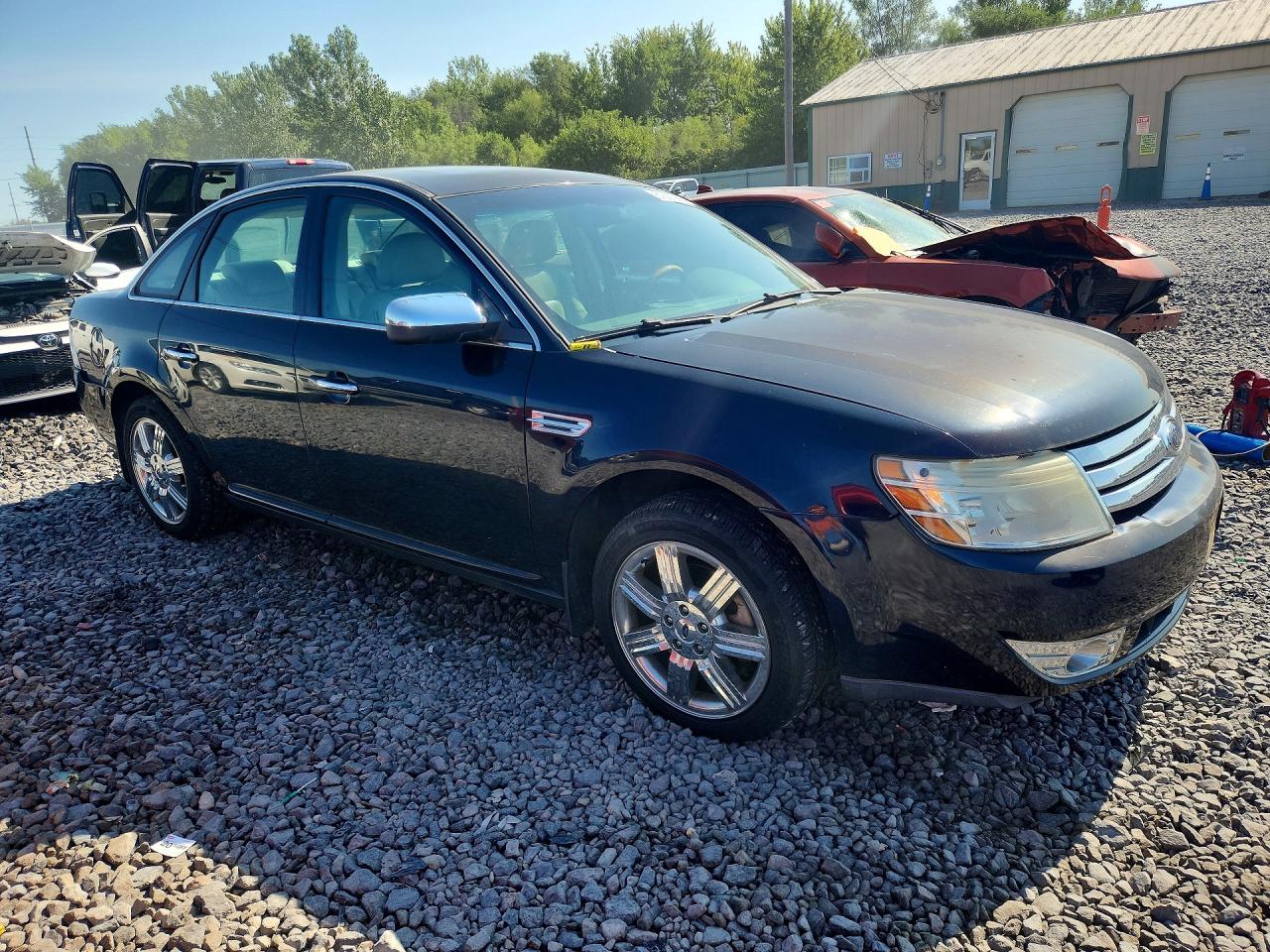 2008 Ford Taurus Limited Blue vin: 1FAHP28W98G124635