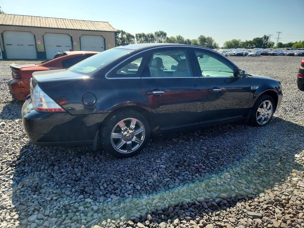2008 Ford Taurus Limited Blue vin: 1FAHP28W98G124635