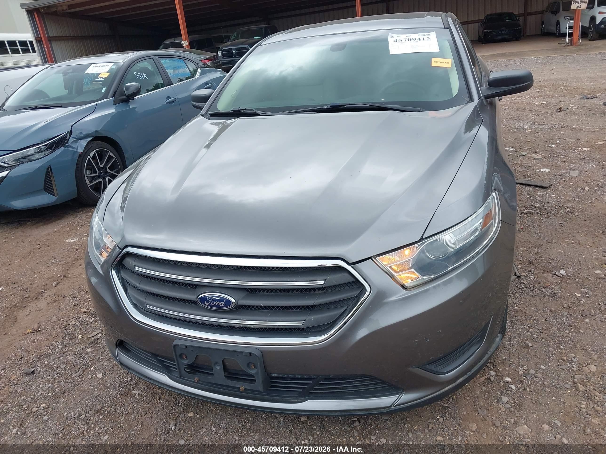 2013 Ford Taurus Se Серый vin: 1FAHP2D80DG215374