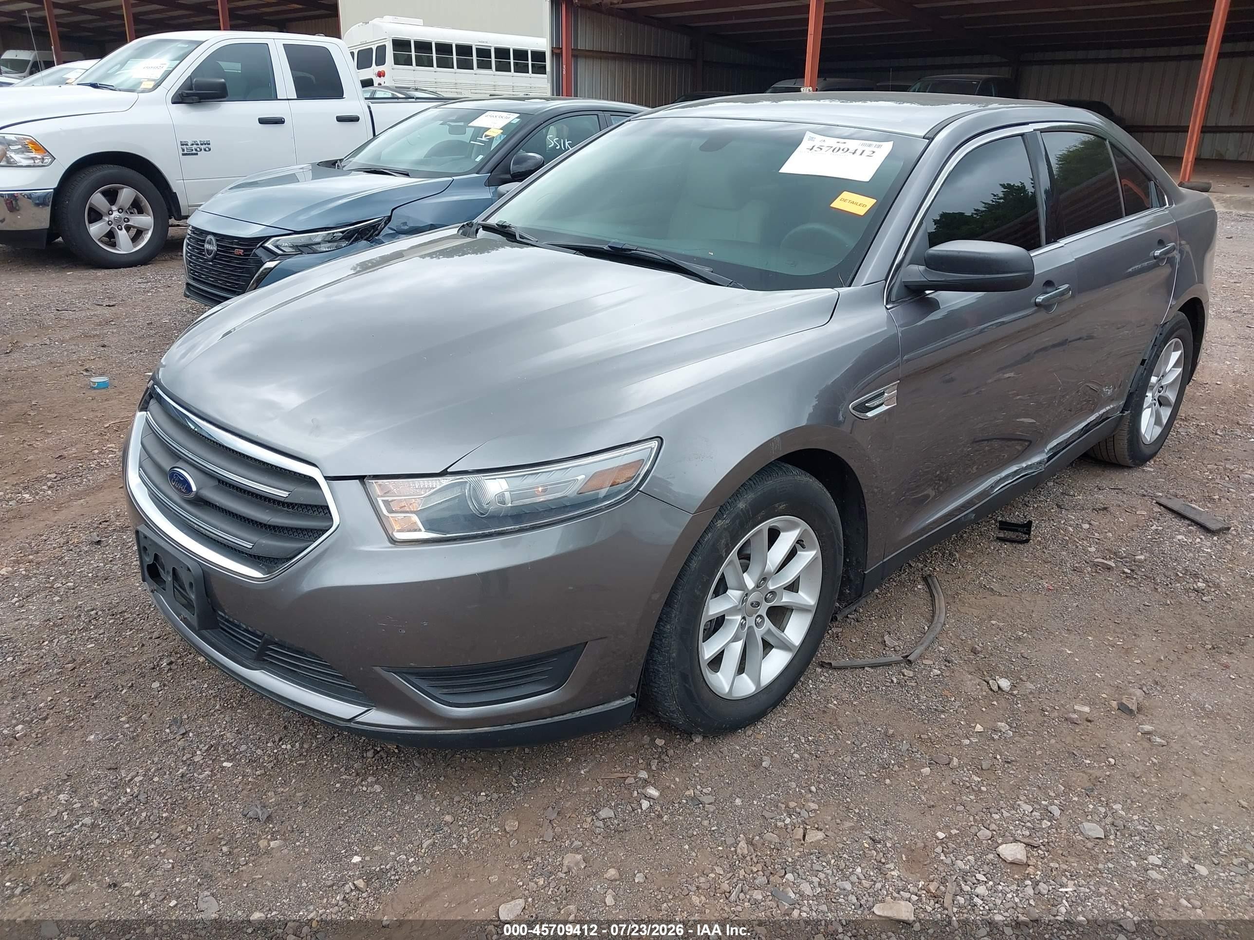 2013 Ford Taurus Se Серый vin: 1FAHP2D80DG215374