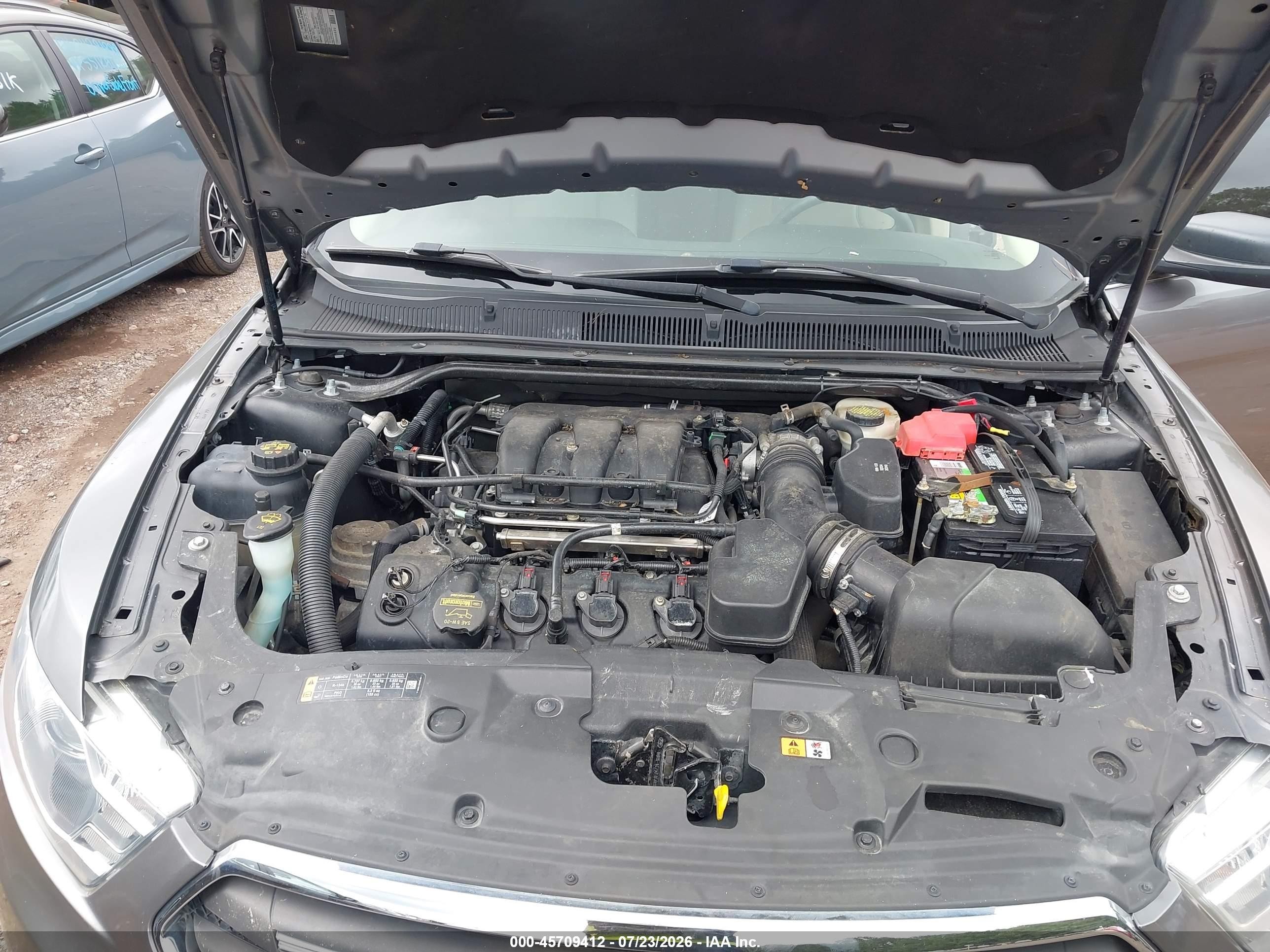 2013 Ford Taurus Se Серый vin: 1FAHP2D80DG215374