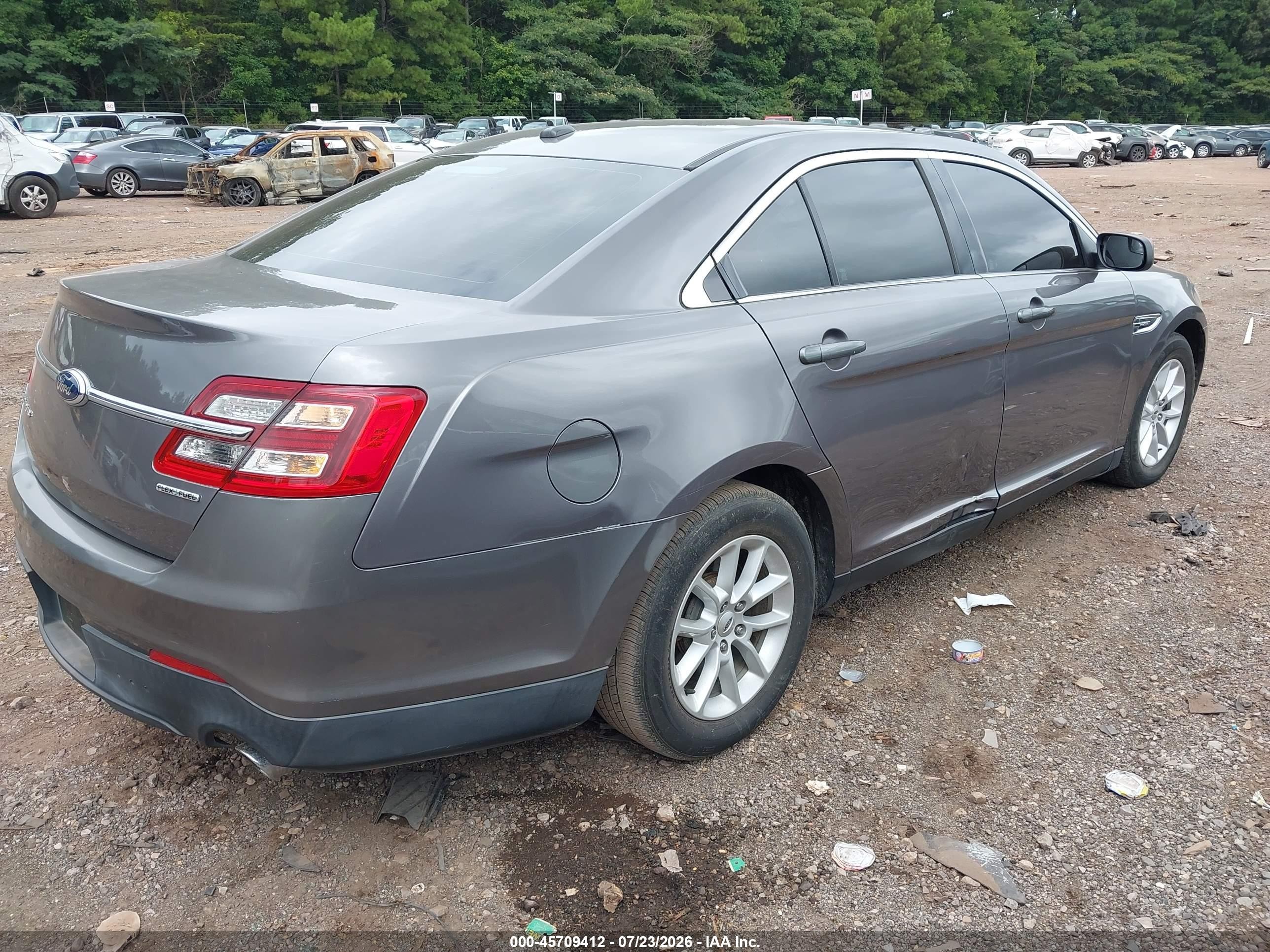2013 Ford Taurus Se Серый vin: 1FAHP2D80DG215374