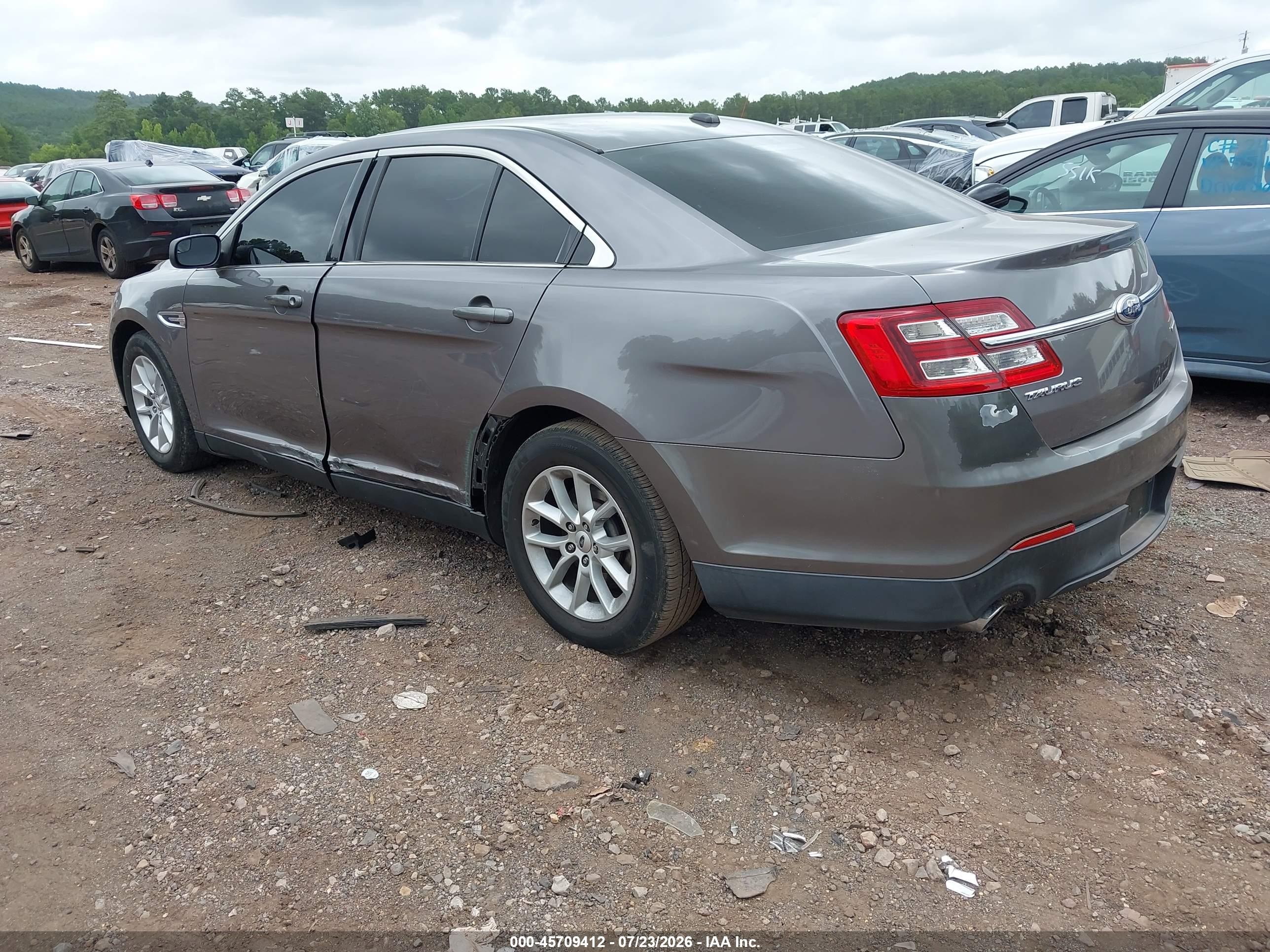 2013 Ford Taurus Se Серый vin: 1FAHP2D80DG215374