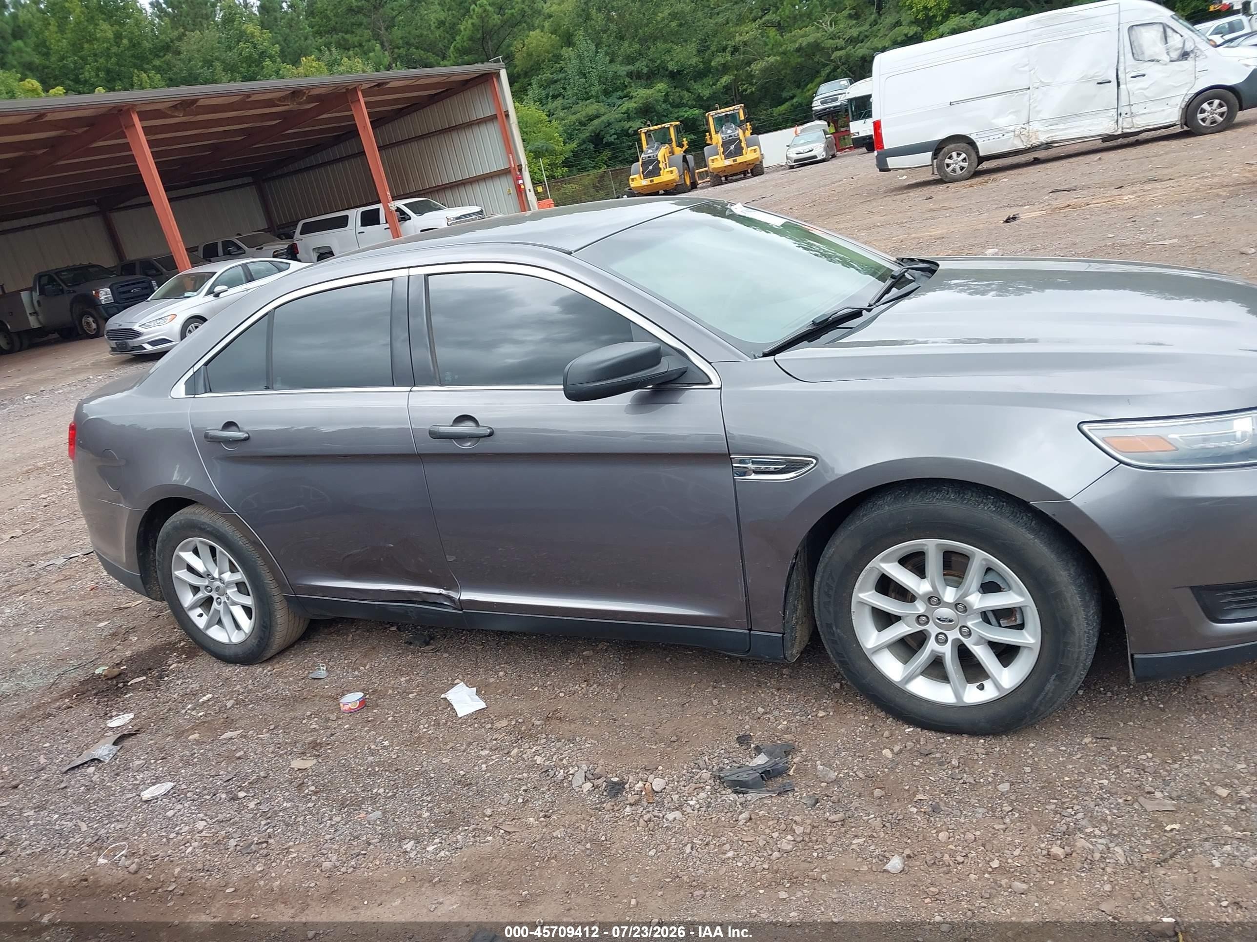 2013 Ford Taurus Se Серый vin: 1FAHP2D80DG215374