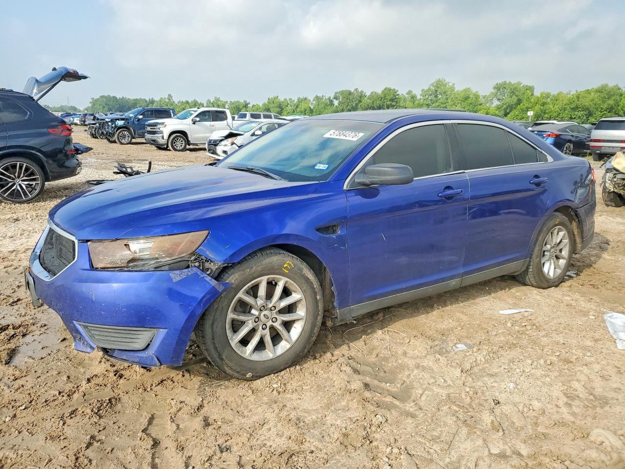 2013 Ford Taurus Blue vin: 1FAHP2D80DG234149