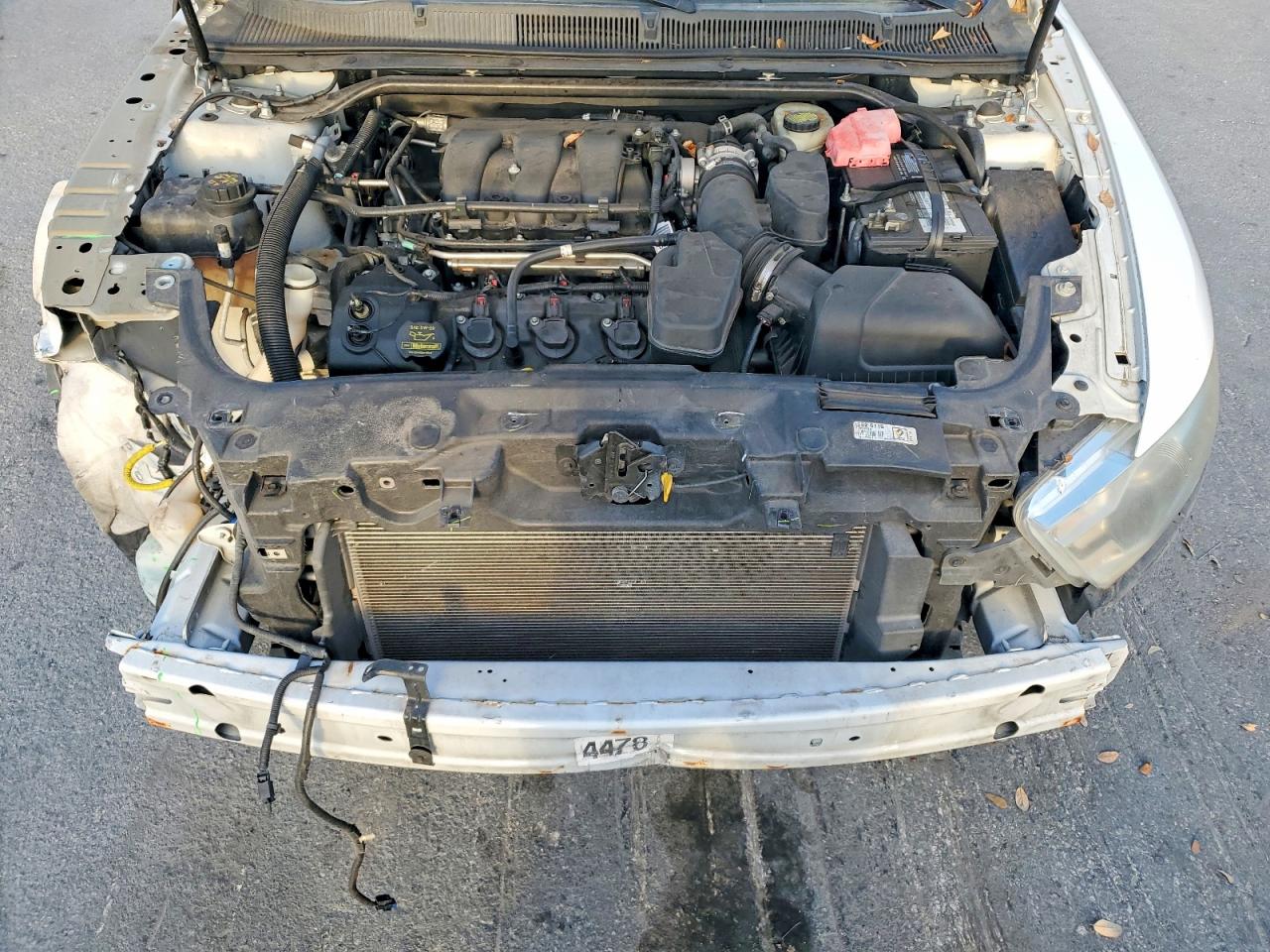 2014 Ford Taurus Se Белый vin: 1FAHP2D80EG126759
