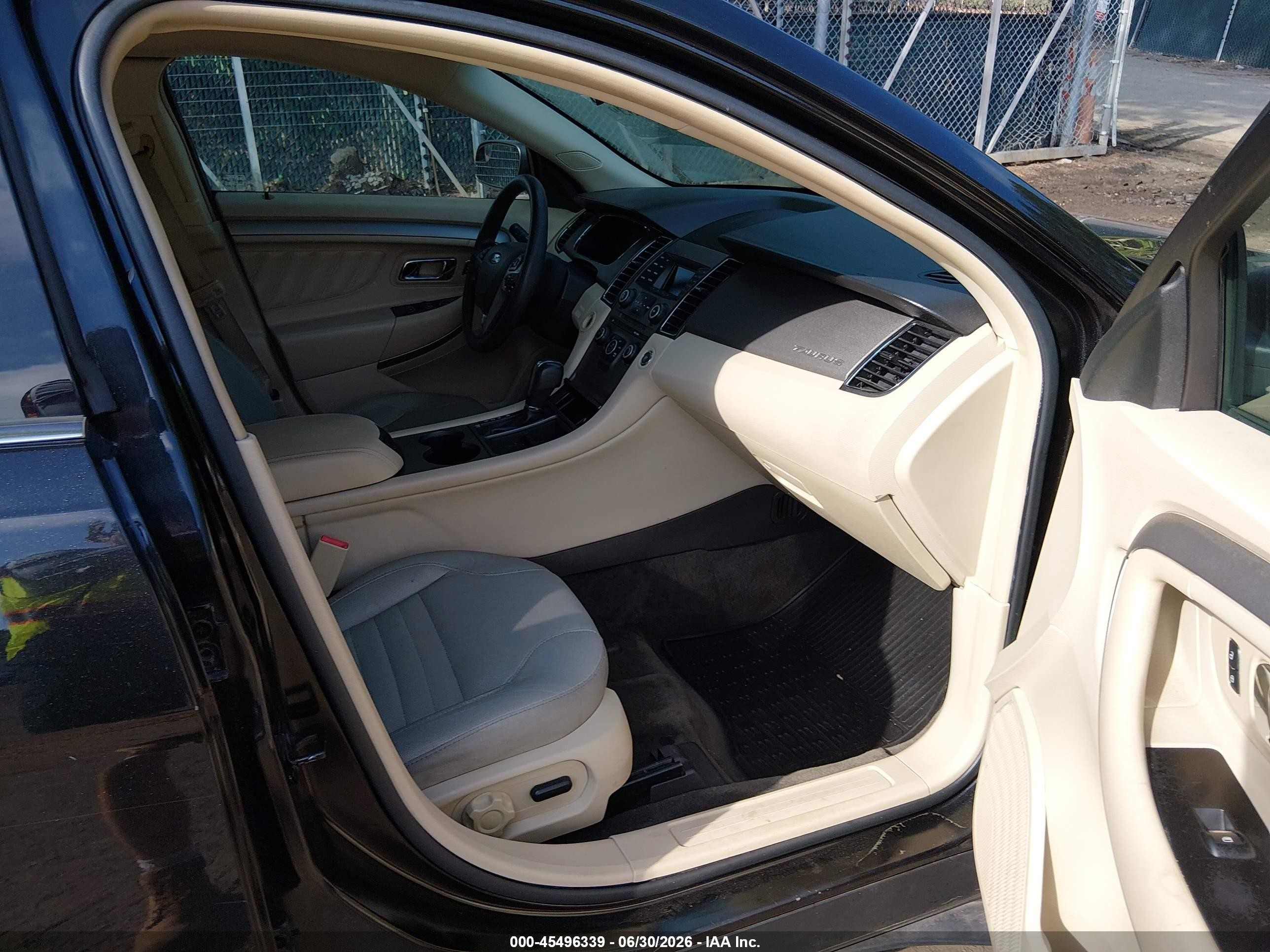 2014 Ford Taurus Se Black vin: 1FAHP2D80EG161513