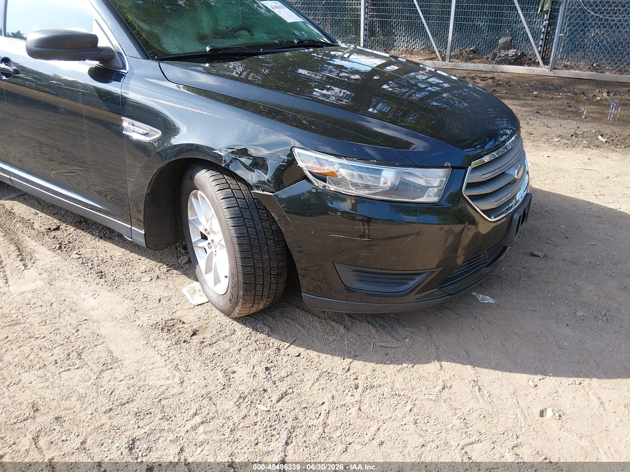 2014 Ford Taurus Se Black vin: 1FAHP2D80EG161513