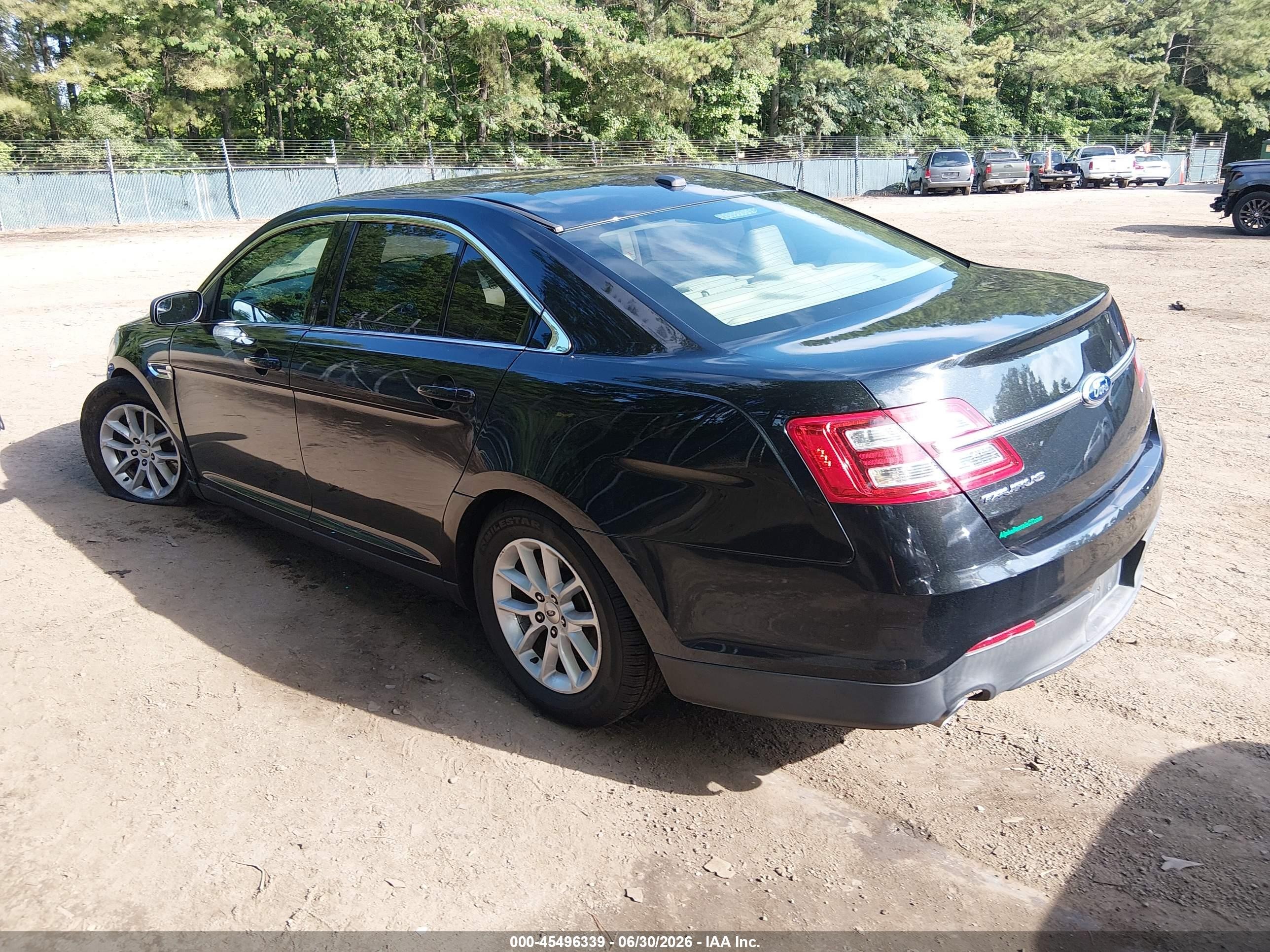 2014 Ford Taurus Se Black vin: 1FAHP2D80EG161513