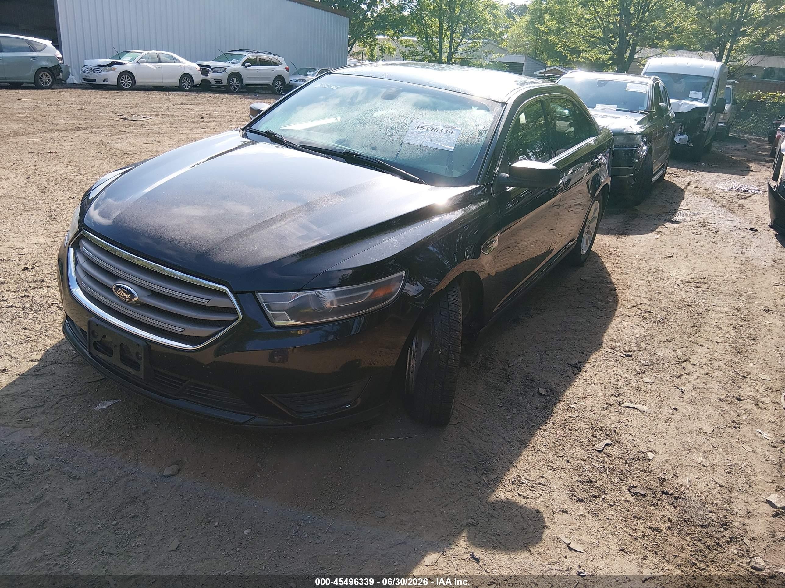 2014 Ford Taurus Se Black vin: 1FAHP2D80EG161513