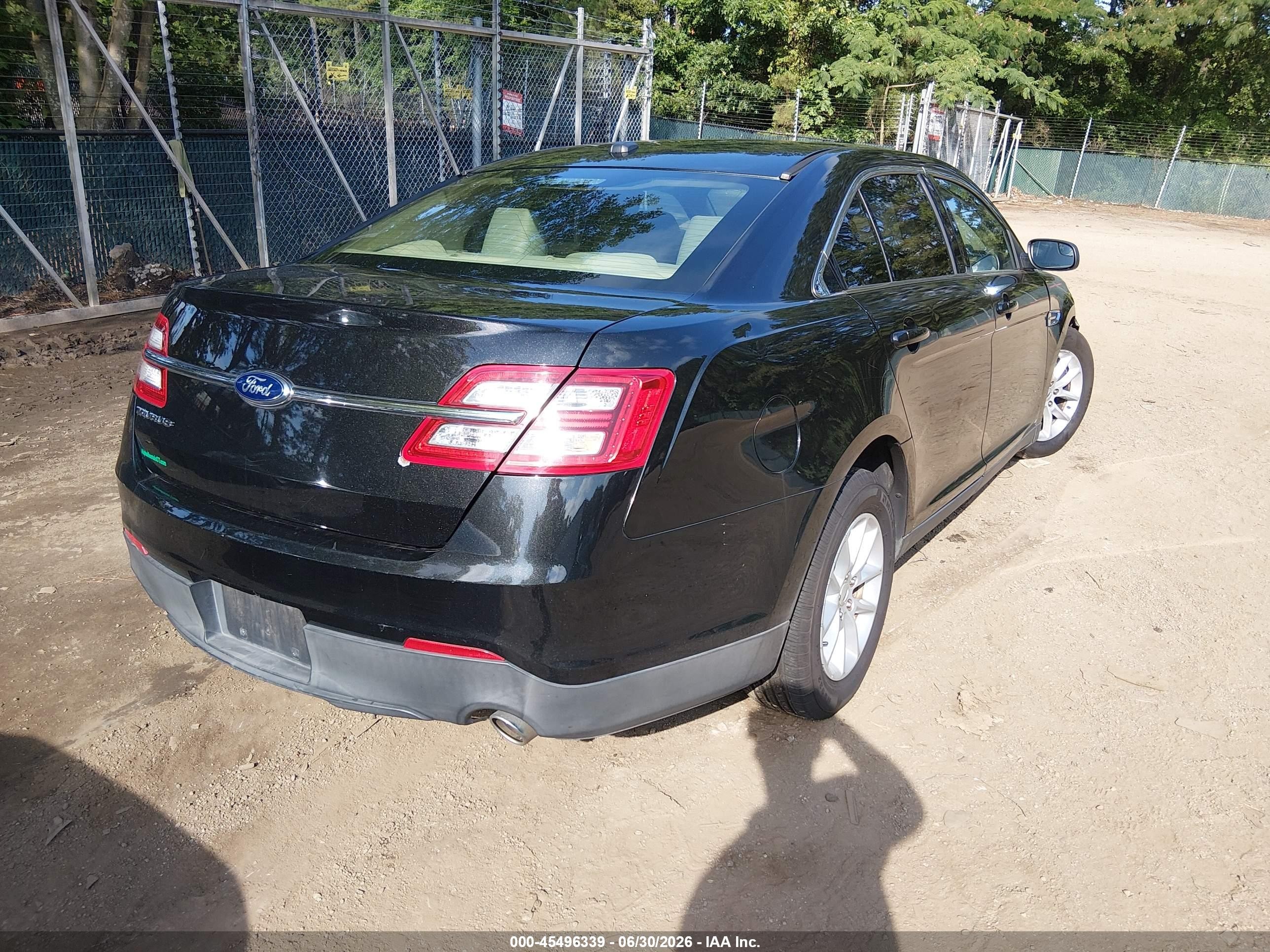 2014 Ford Taurus Se Black vin: 1FAHP2D80EG161513