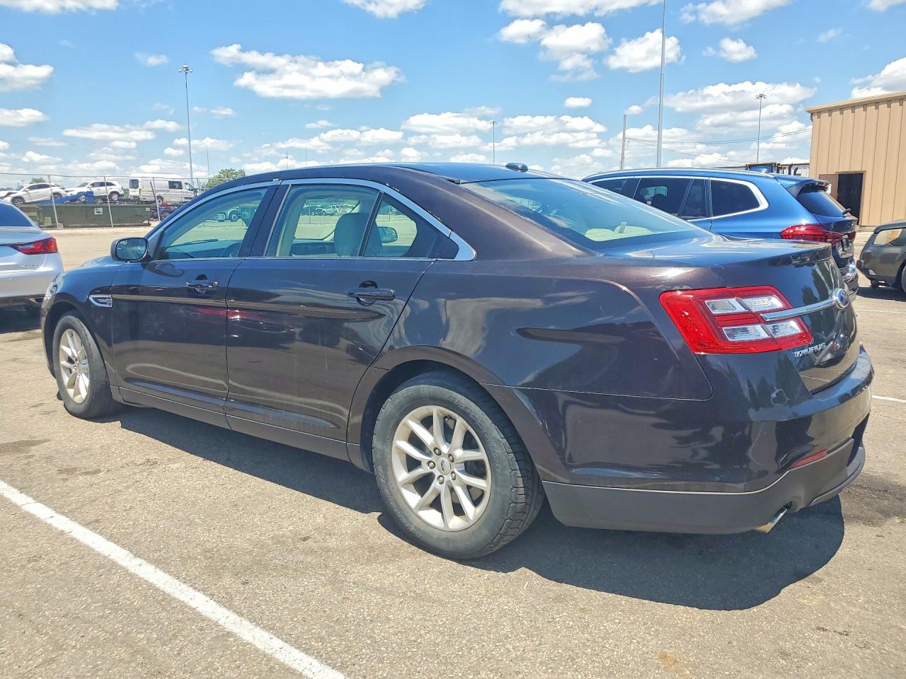 2014 Ford Taurus Se Brown vin: 1FAHP2D80EG170020