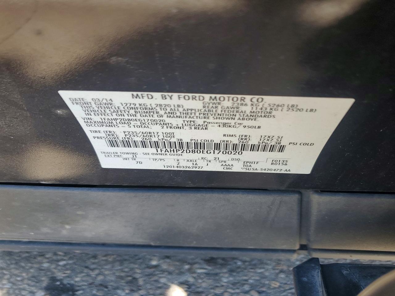 2014 Ford Taurus Se Brown vin: 1FAHP2D80EG170020