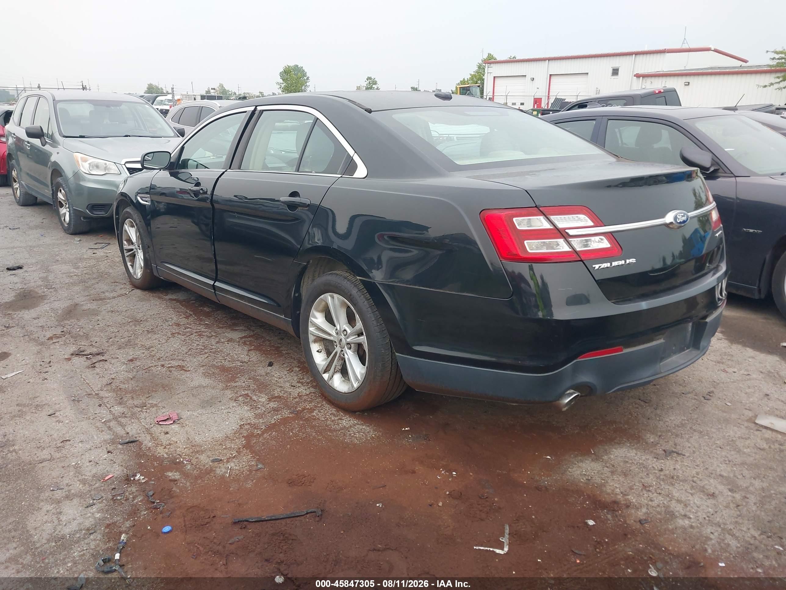 2015 Ford Taurus Se Black vin: 1FAHP2D80FG152036