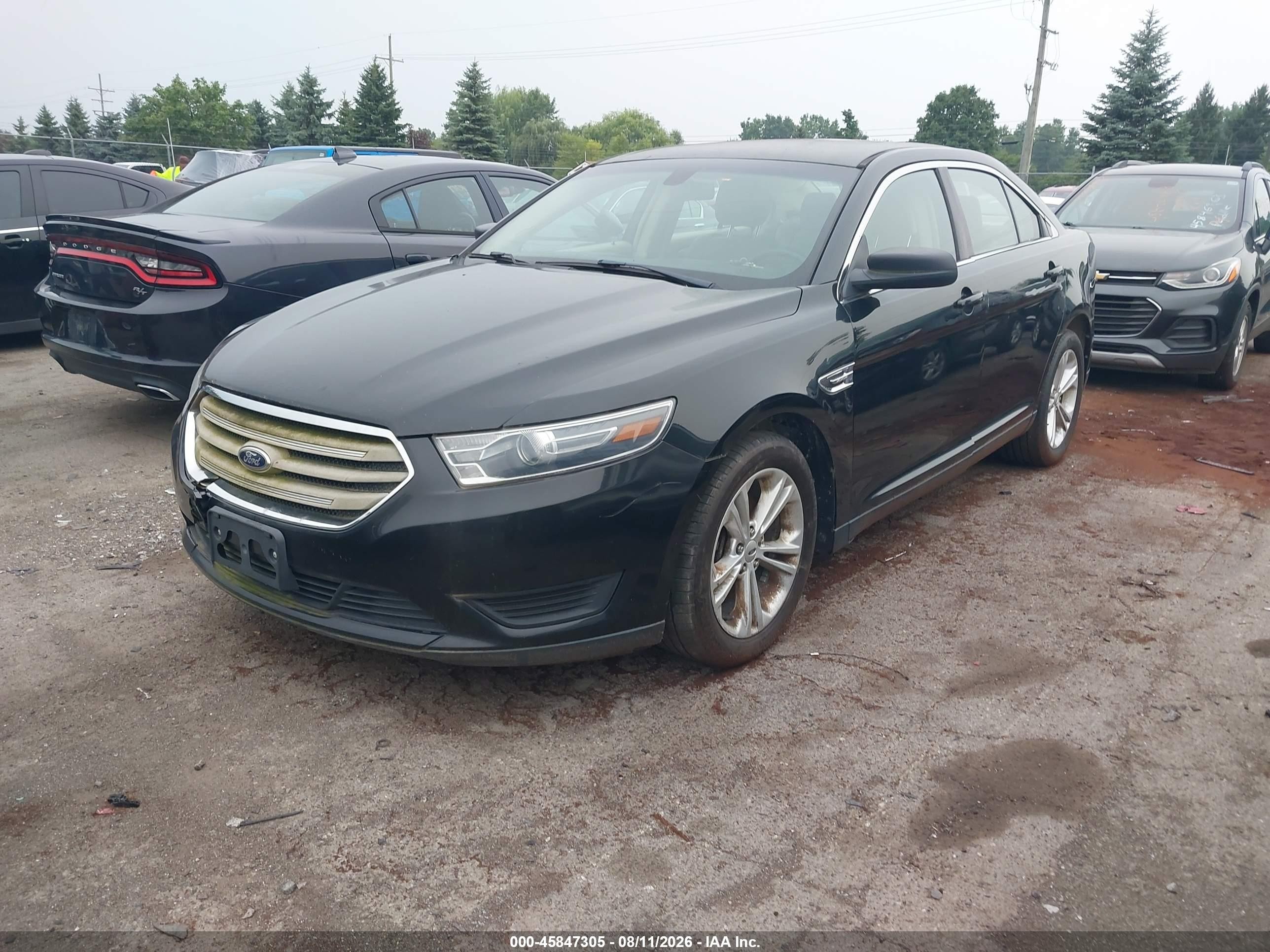 2015 Ford Taurus Se Black vin: 1FAHP2D80FG152036