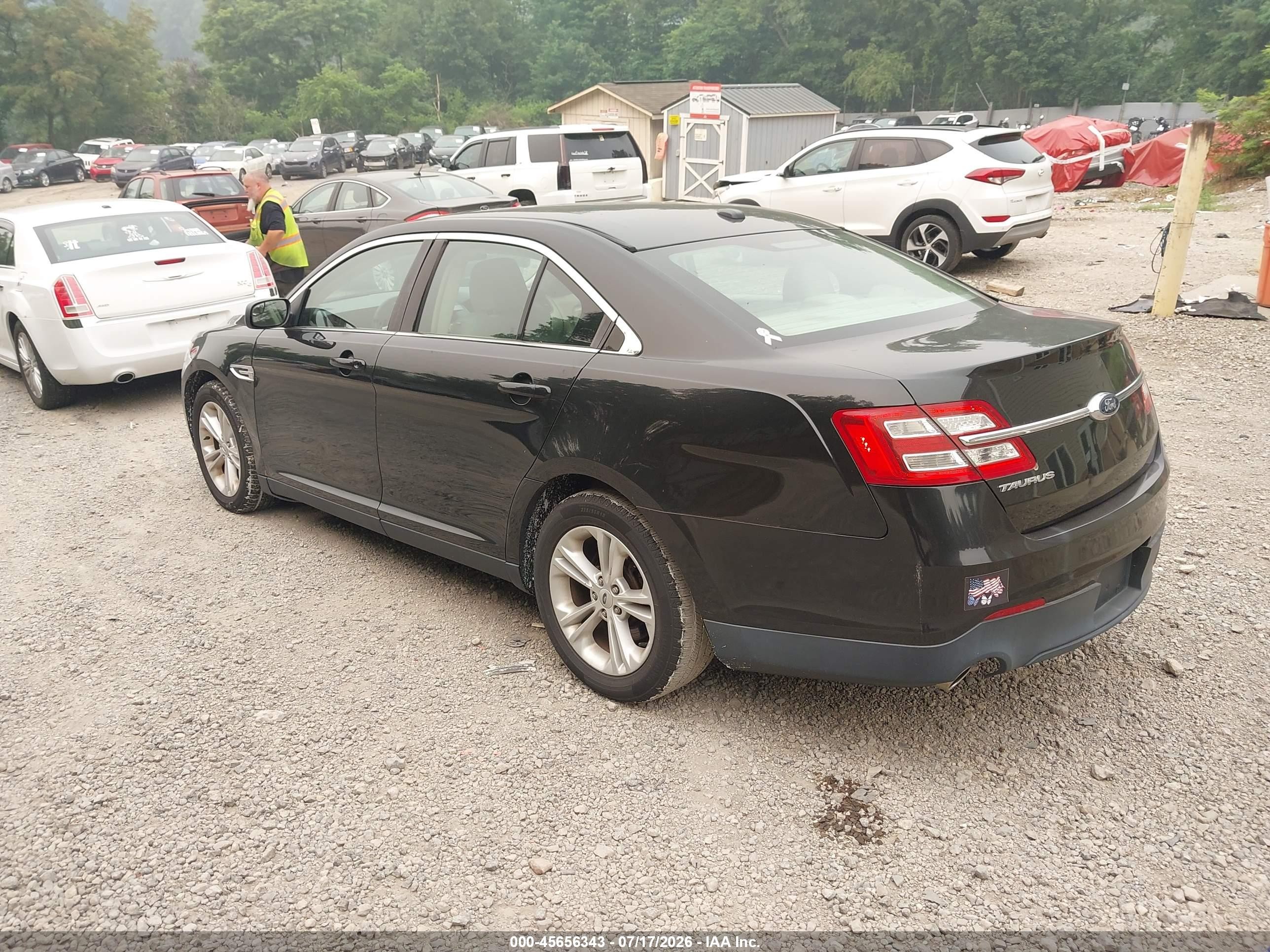 2015 Ford Taurus Se Black vin: 1FAHP2D80FG154661