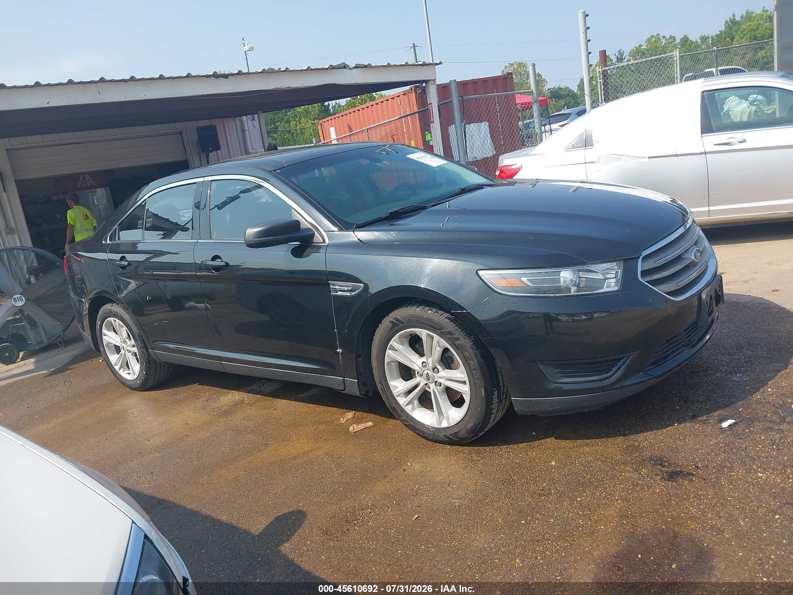 2015 Ford Taurus Se Black vin: 1FAHP2D80FG209447
