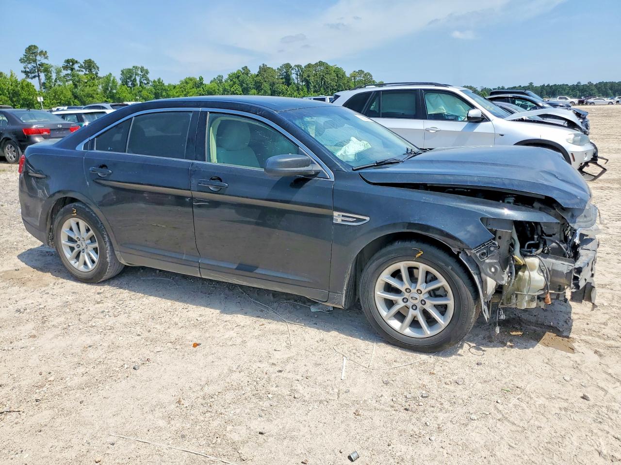 2013 Ford Taurus Se Black vin: 1FAHP2D81DG204349