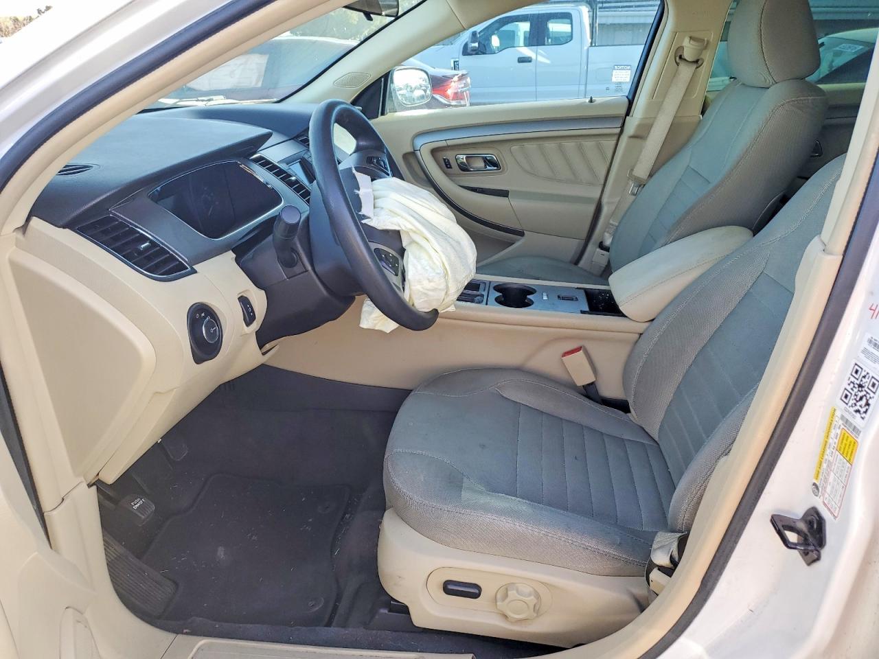 2013 Ford Taurus Se White vin: 1FAHP2D81DG212547