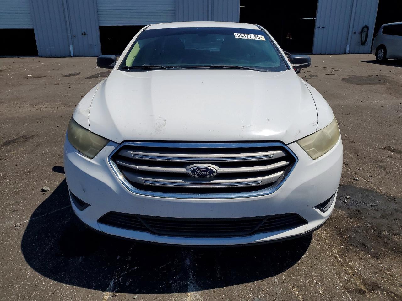 2014 Ford Taurus Se White vin: 1FAHP2D81EG184654