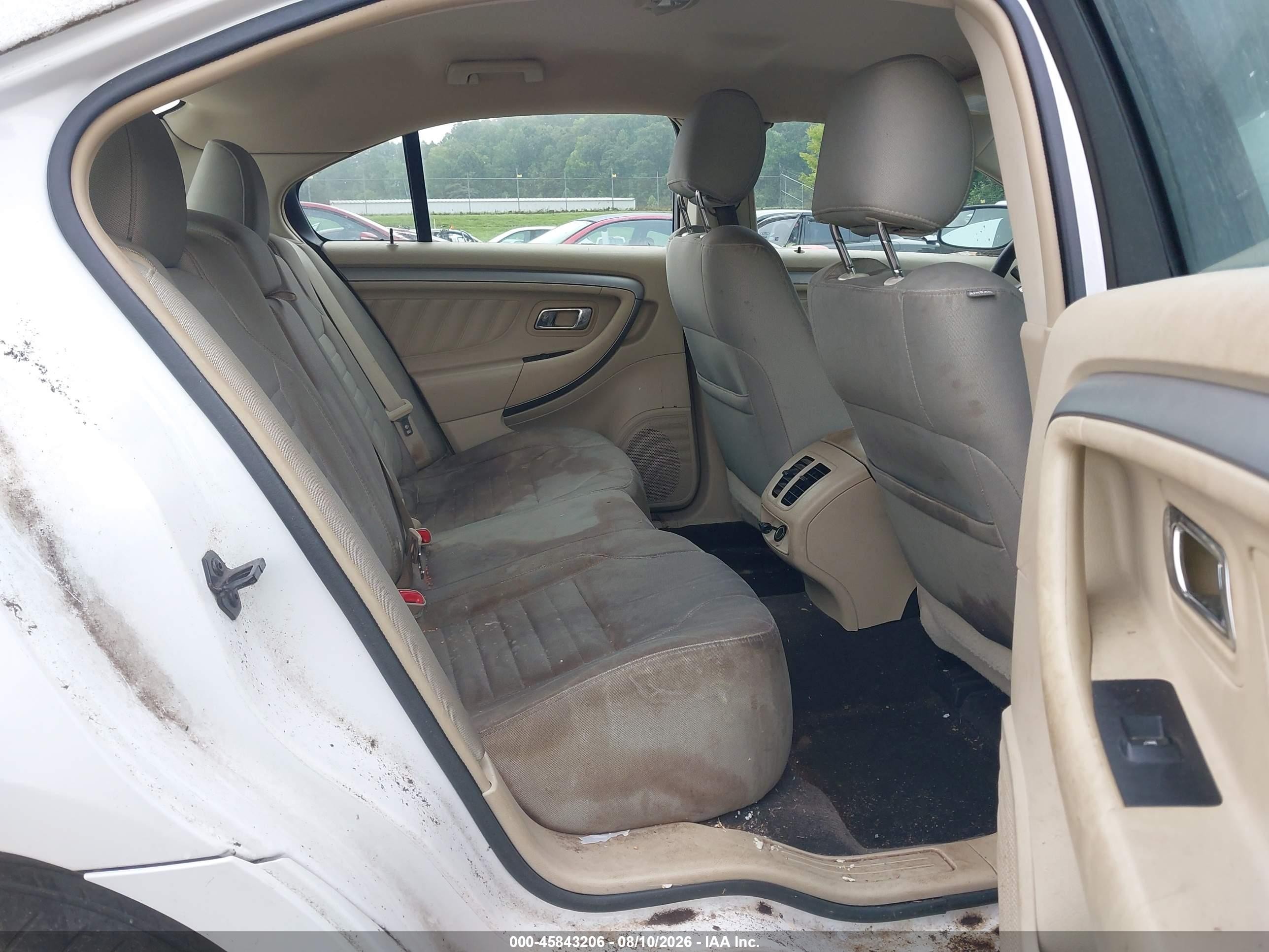2015 Ford Taurus Se White vin: 1FAHP2D81FG117764