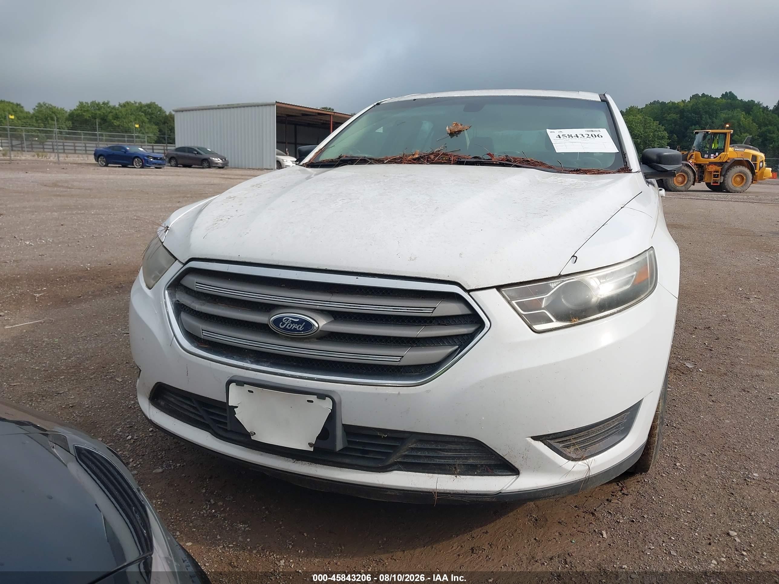 2015 Ford Taurus Se White vin: 1FAHP2D81FG117764