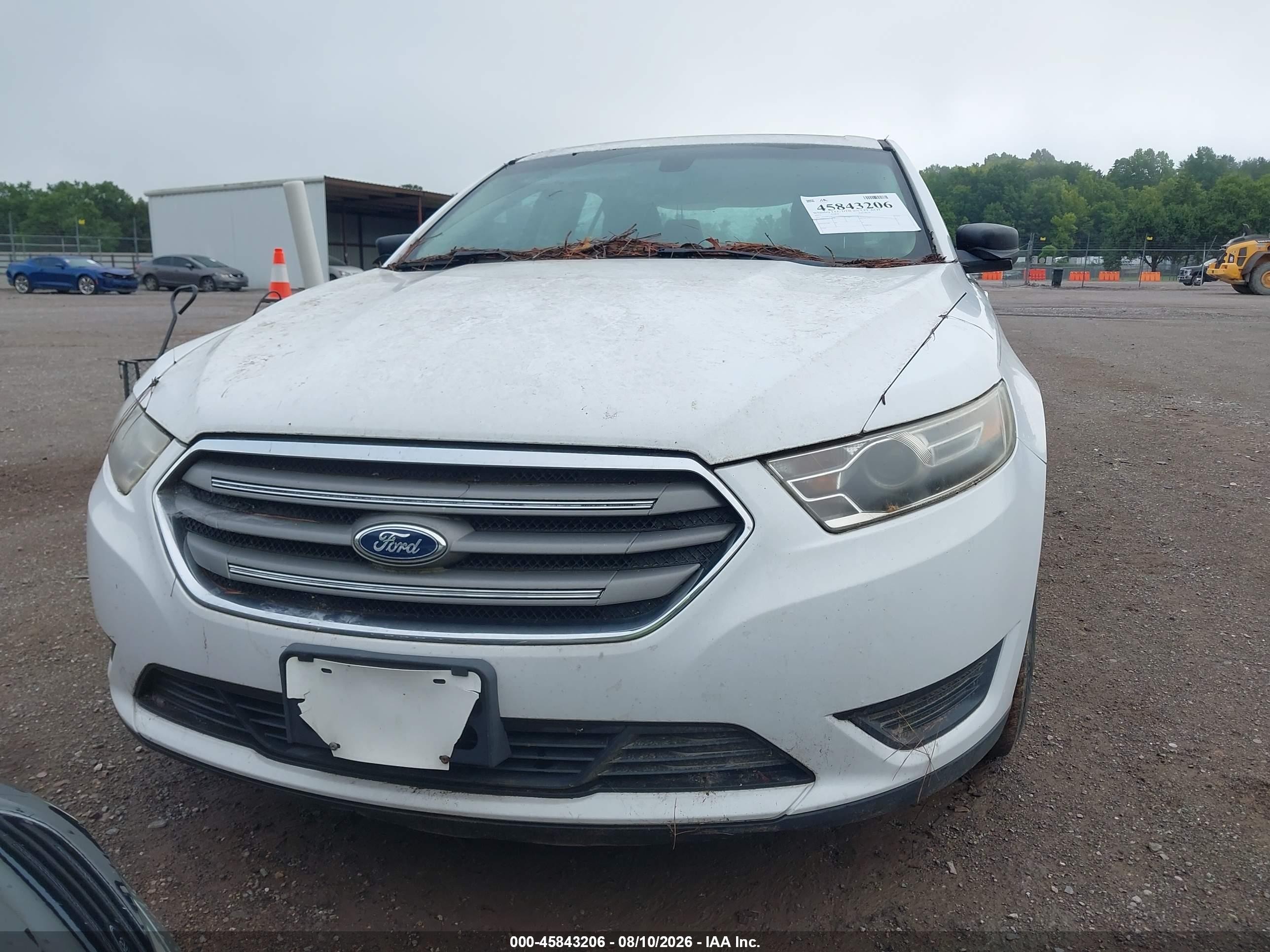 2015 Ford Taurus Se White vin: 1FAHP2D81FG117764