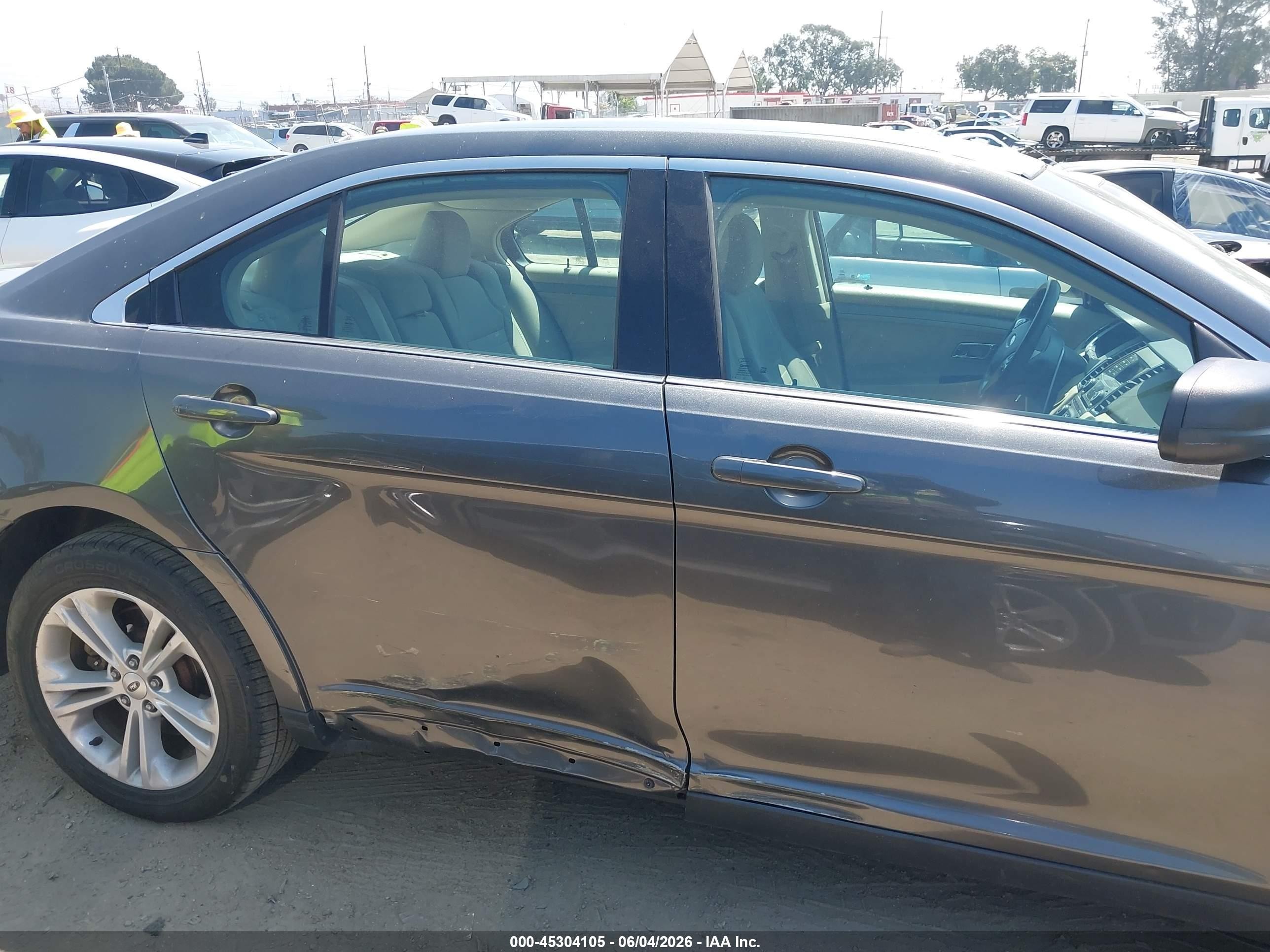 2015 Ford Taurus Se Gray vin: 1FAHP2D81FG131874