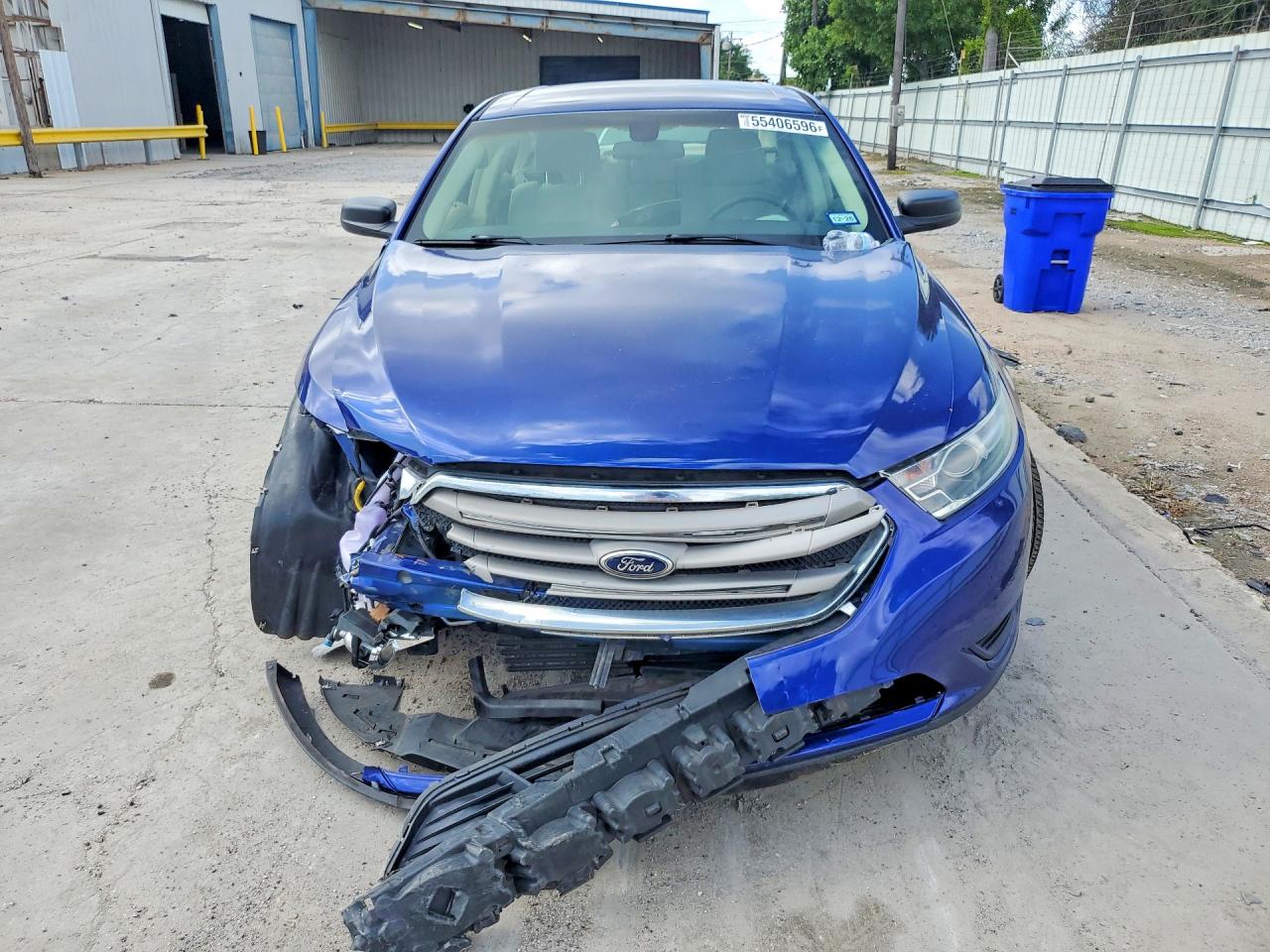 2015 Ford Taurus Se Синий vin: 1FAHP2D81FG207268