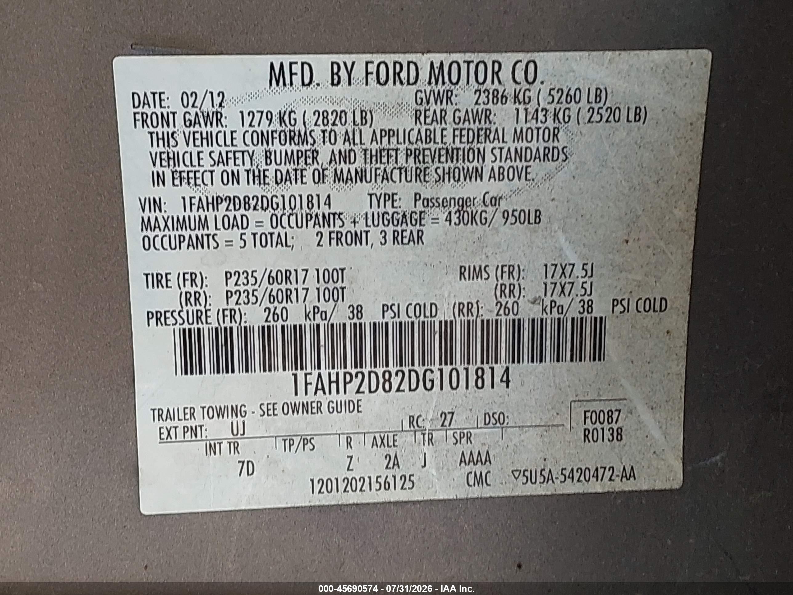2013 Ford Taurus Se Серебряный vin: 1FAHP2D82DG101814