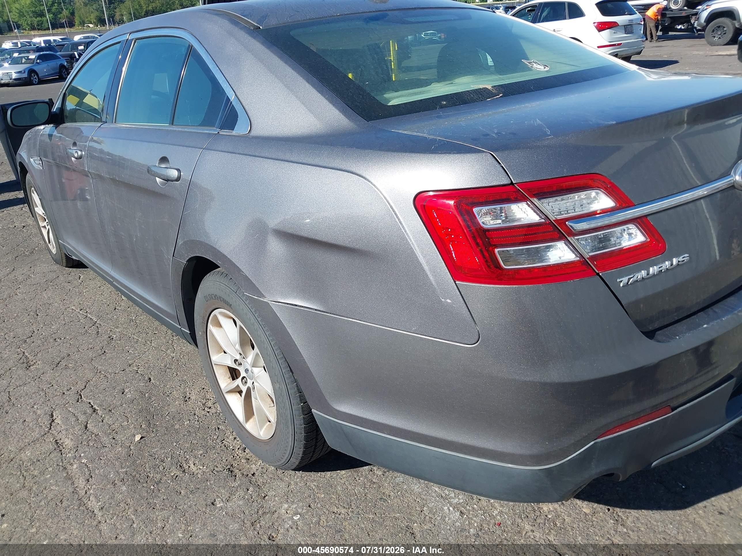 2013 Ford Taurus Se Серебряный vin: 1FAHP2D82DG101814