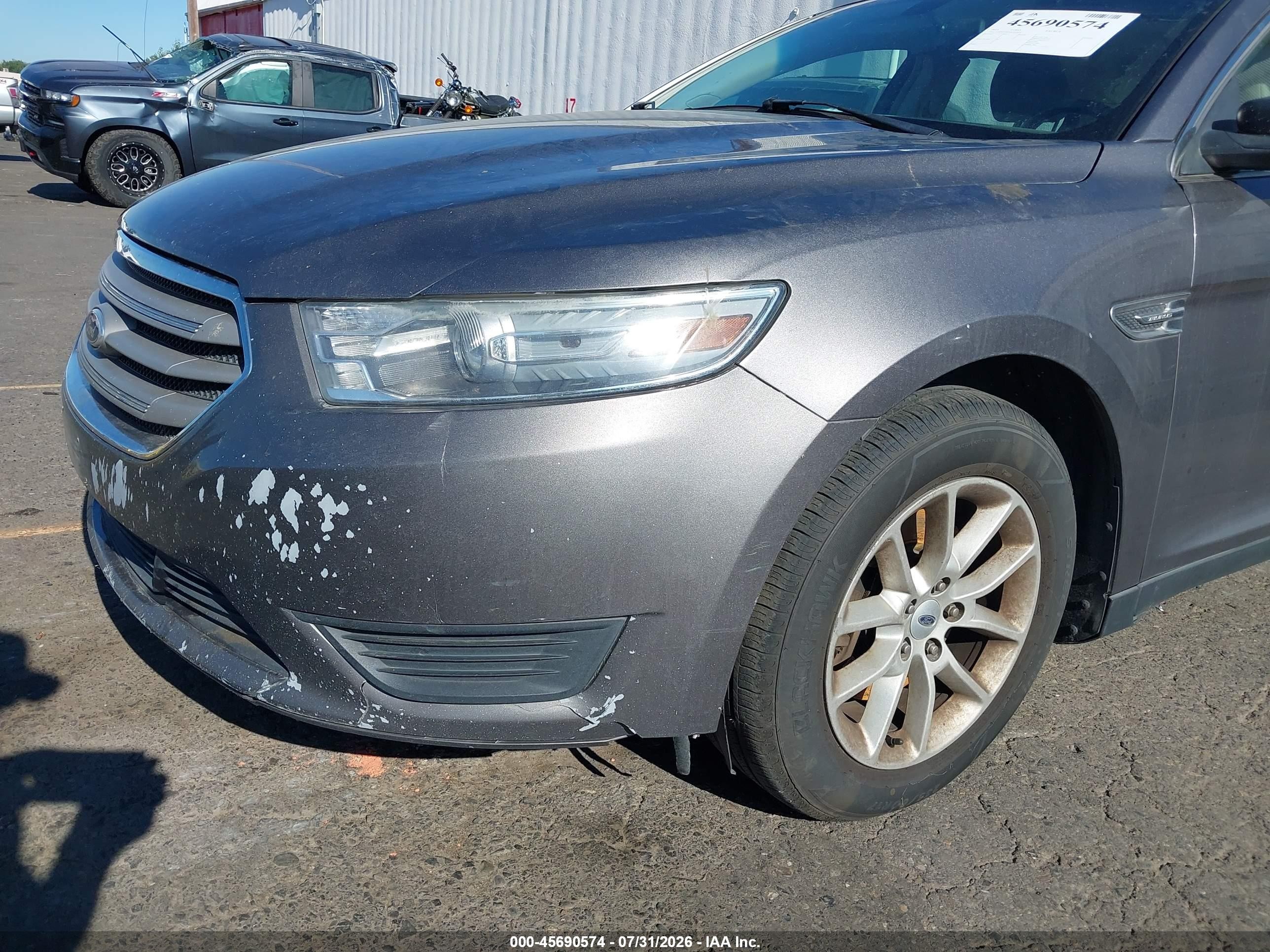 2013 Ford Taurus Se Серебряный vin: 1FAHP2D82DG101814