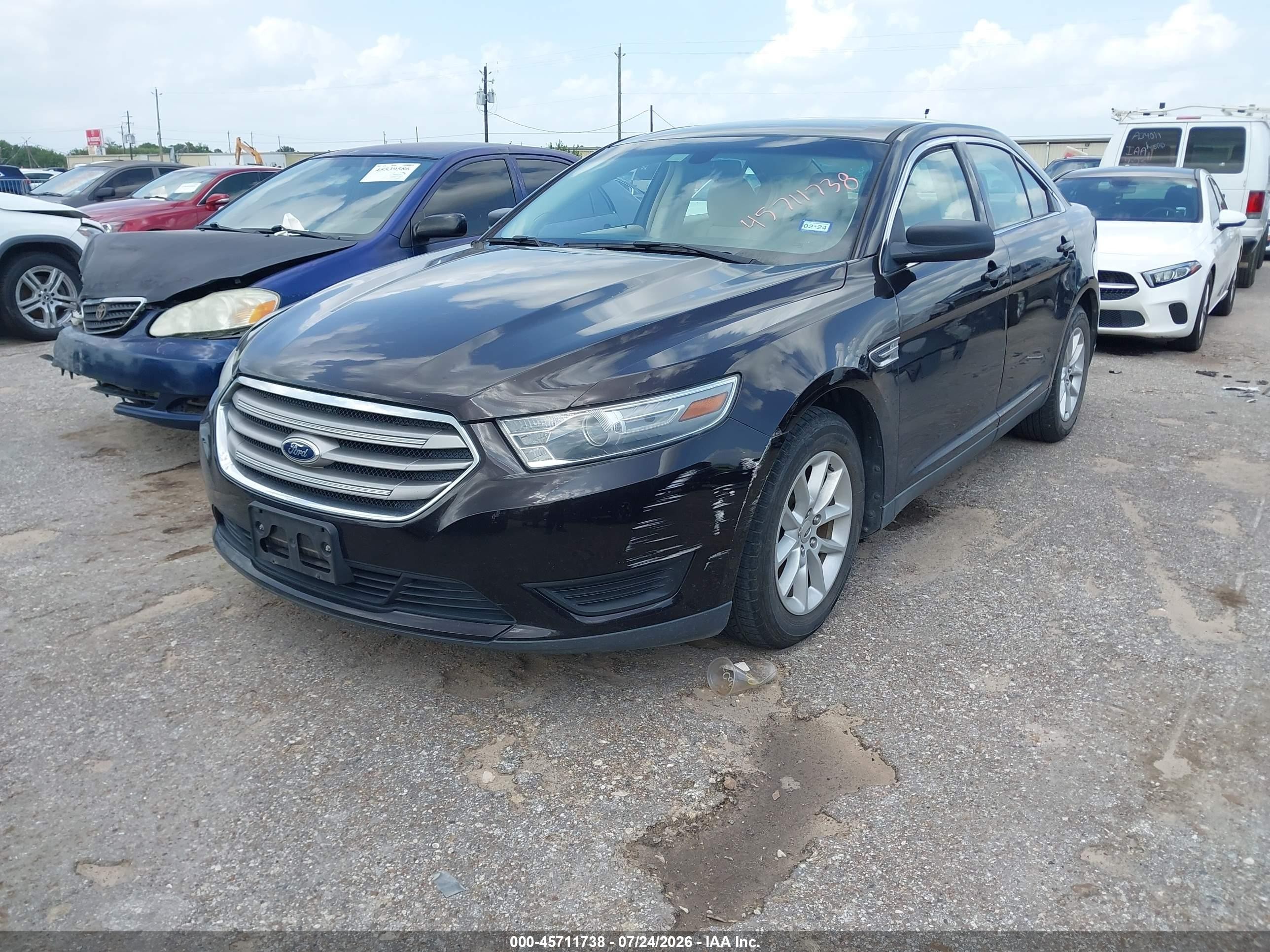 2013 Ford Taurus Se Brown vin: 1FAHP2D82DG191823