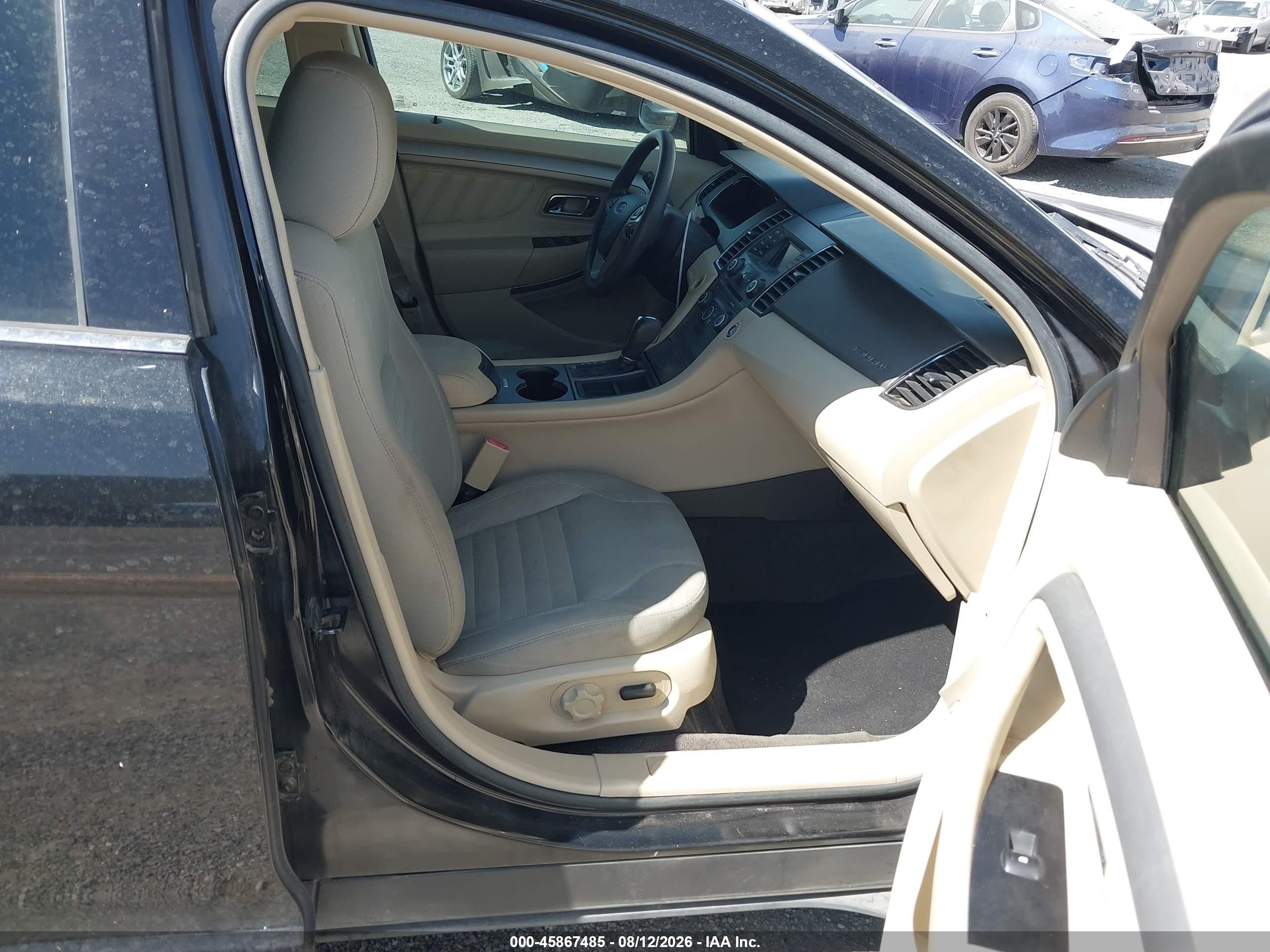 2013 Ford Taurus Se Black vin: 1FAHP2D82DG234184