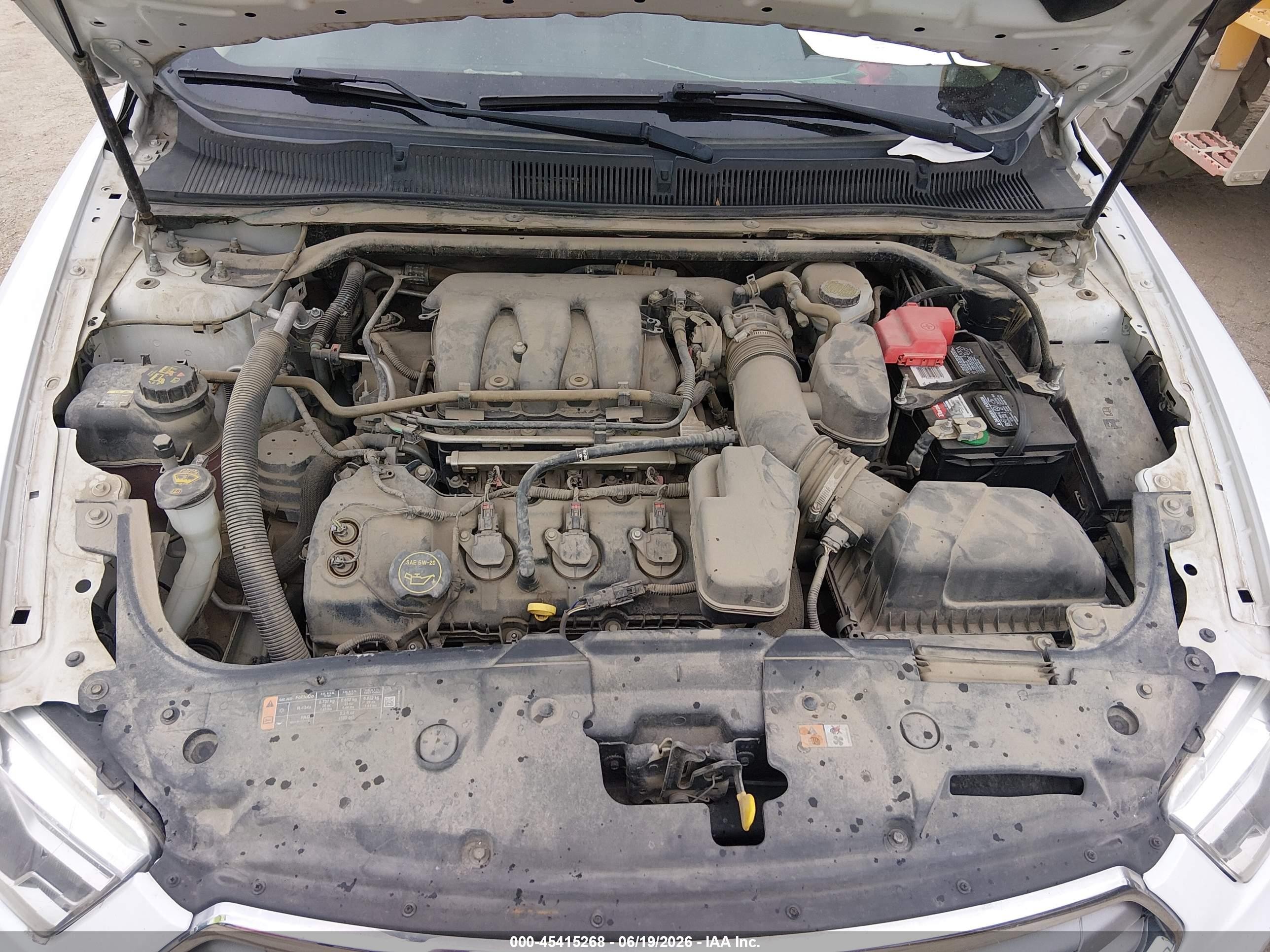 2013 Ford Taurus Se White vin: 1FAHP2D82DG234220