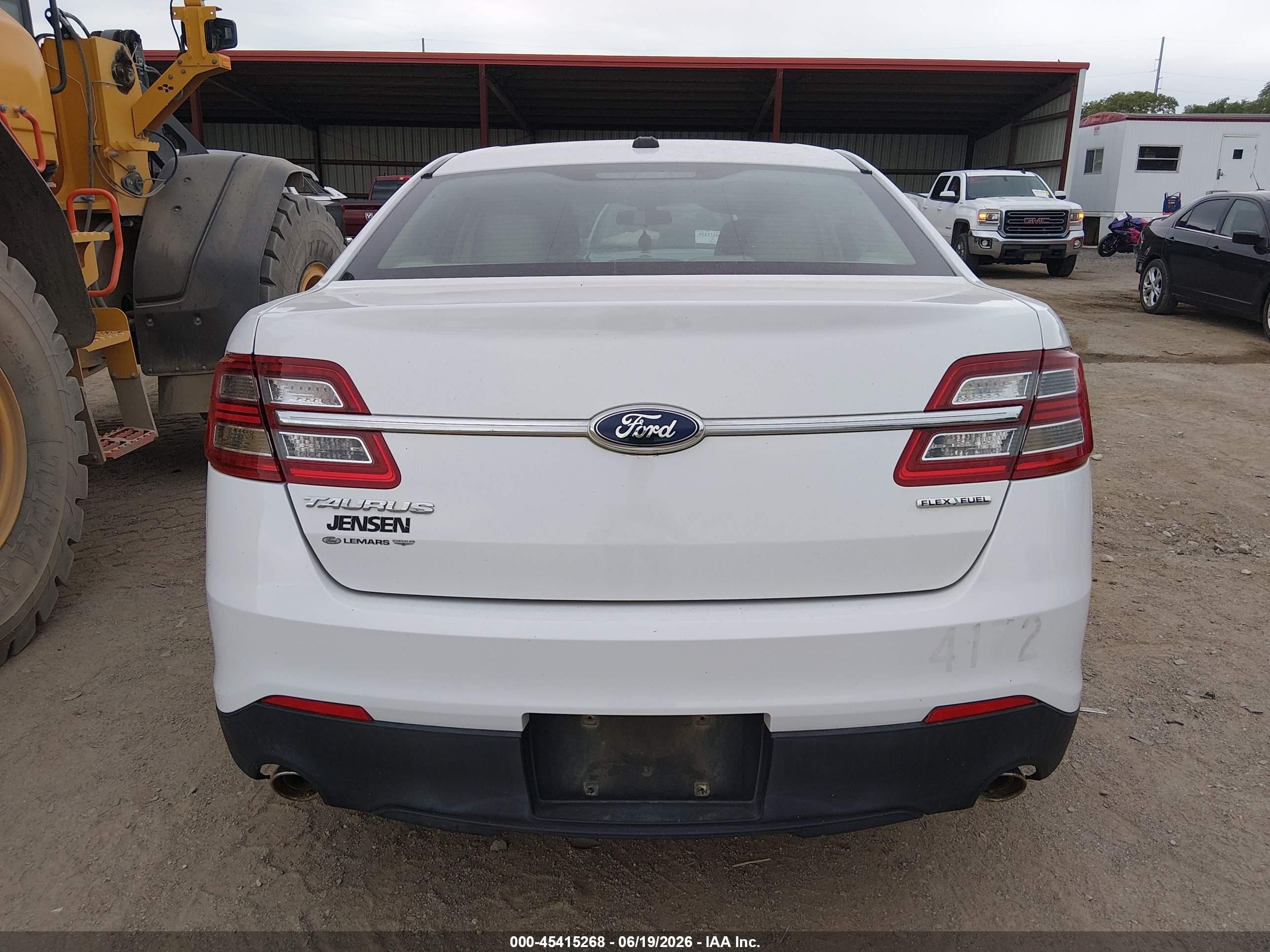 2013 Ford Taurus Se White vin: 1FAHP2D82DG234220