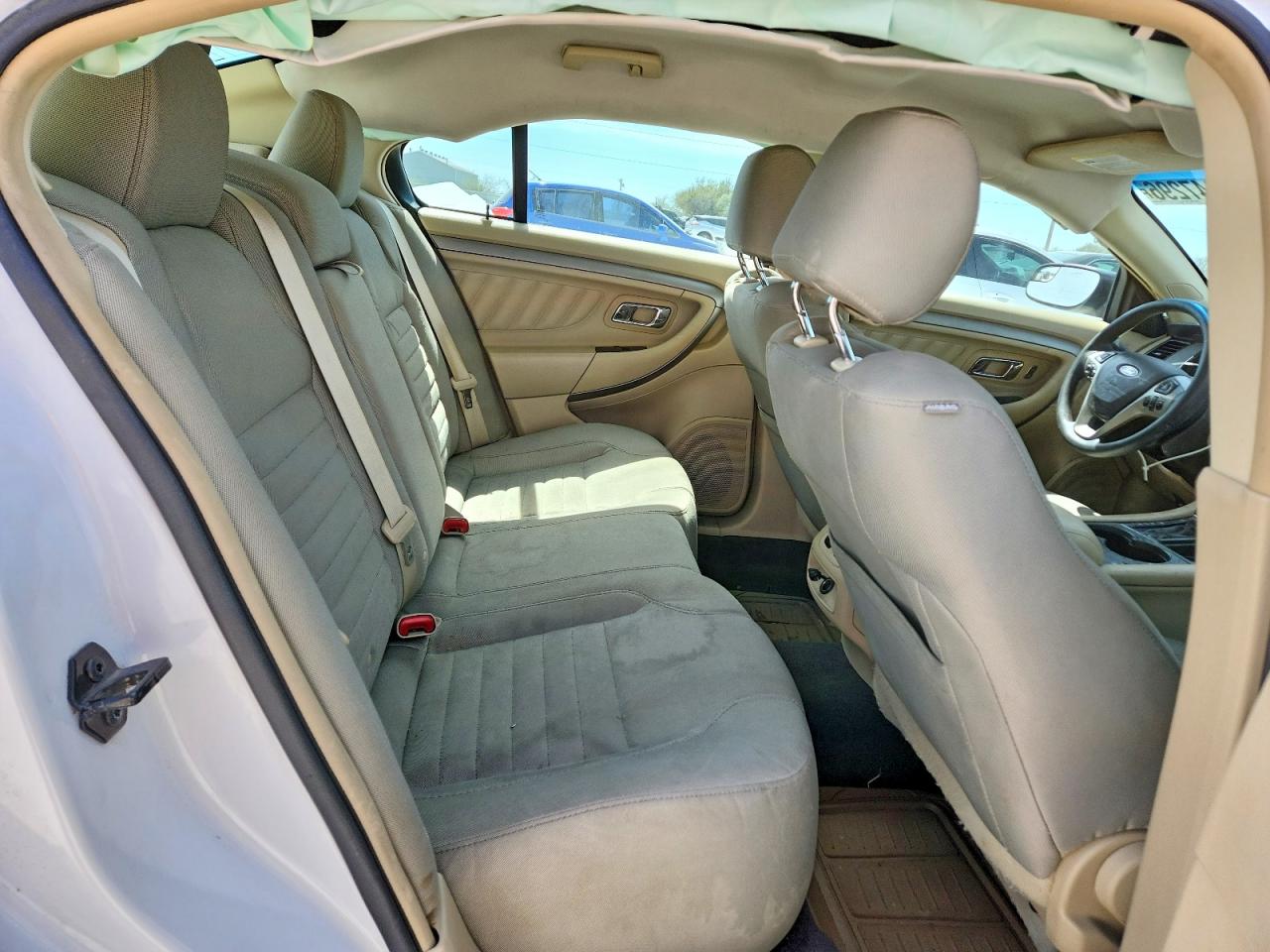 2013 Ford Taurus Se White vin: 1FAHP2D83DG142789