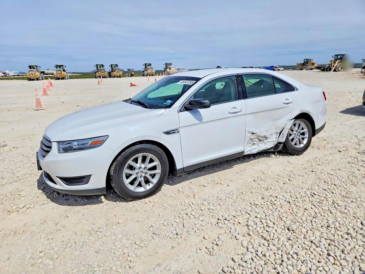 2013 Ford Taurus Se White vin: 1FAHP2D83DG142789